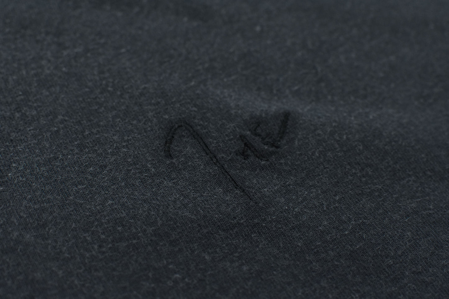 THE JEAN PIERRE / Signature Pigment dye Grunge Destroy SS TEE - FADE BLK