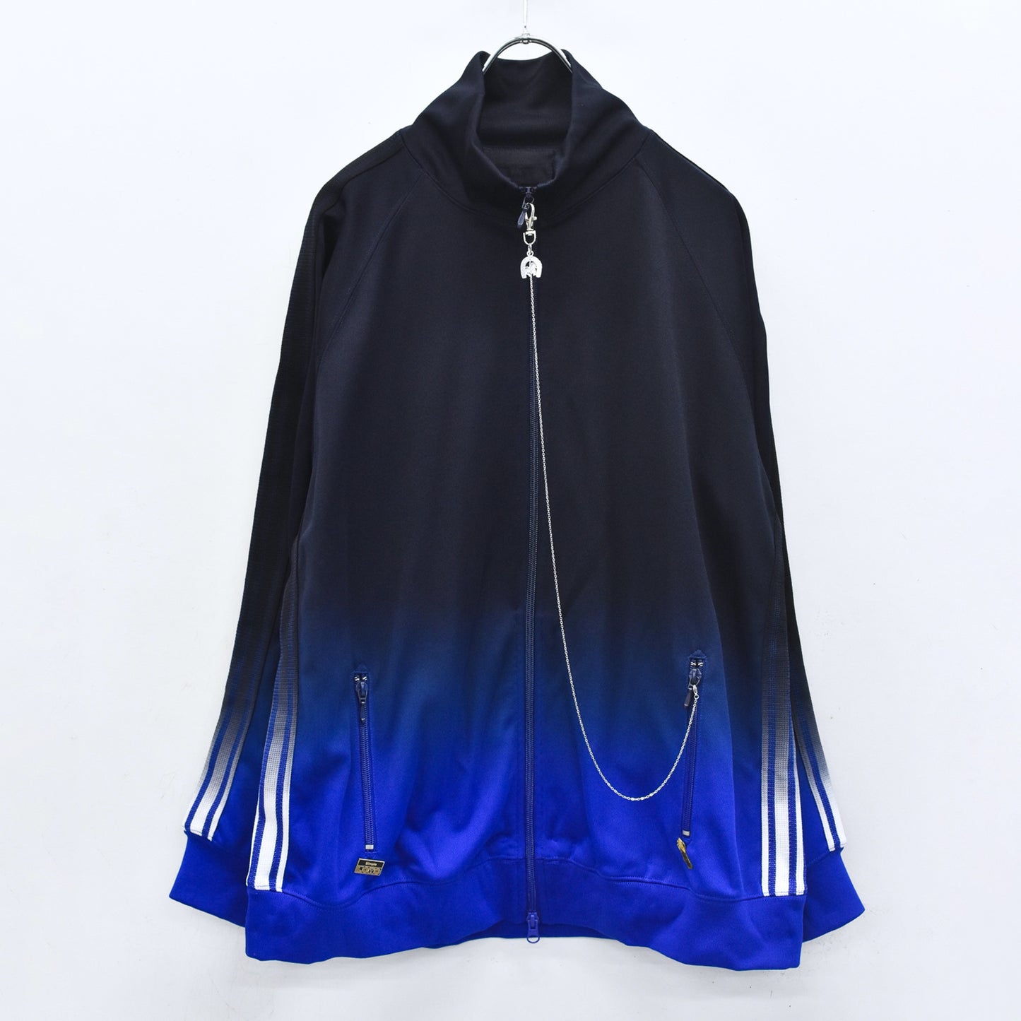 BODYSONG. / GRADIENT DYED TRACK JACKET 03 - BLUE