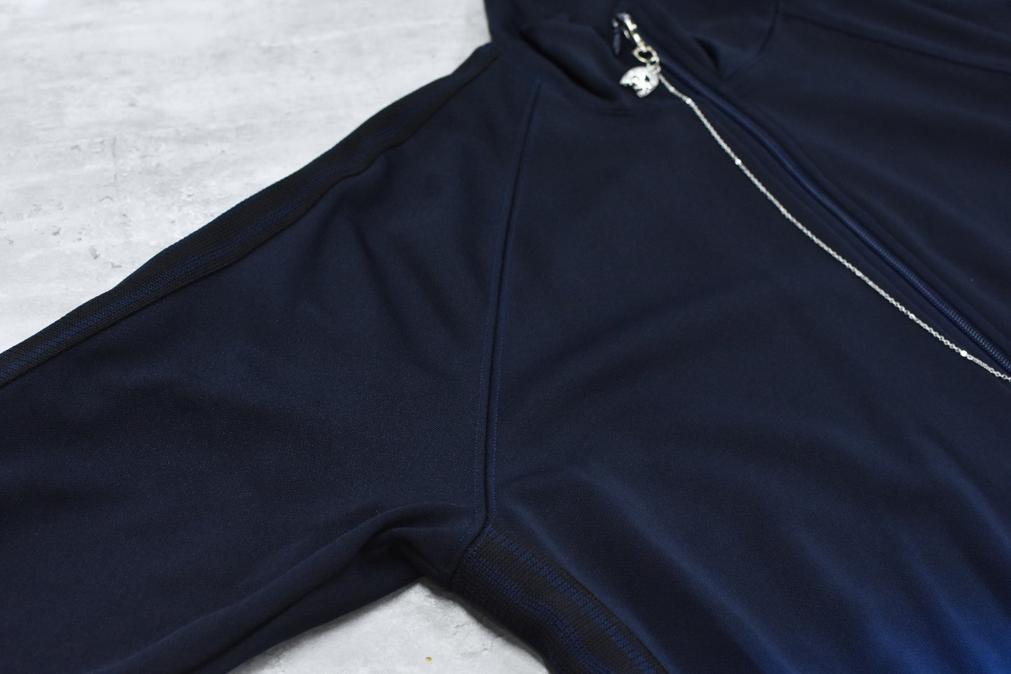 BODYSONG. / GRADIENT DYED TRACK JACKET 03 - BLUE