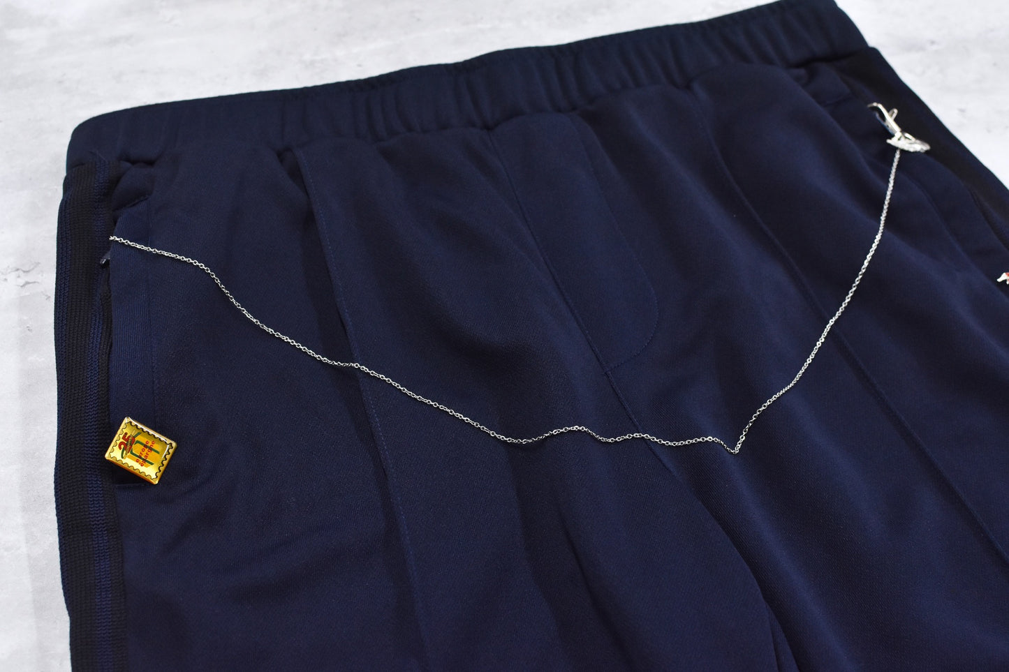 BODYSONG. / GRADIENT DYED TRACK TROUSERS 03 - BLUE