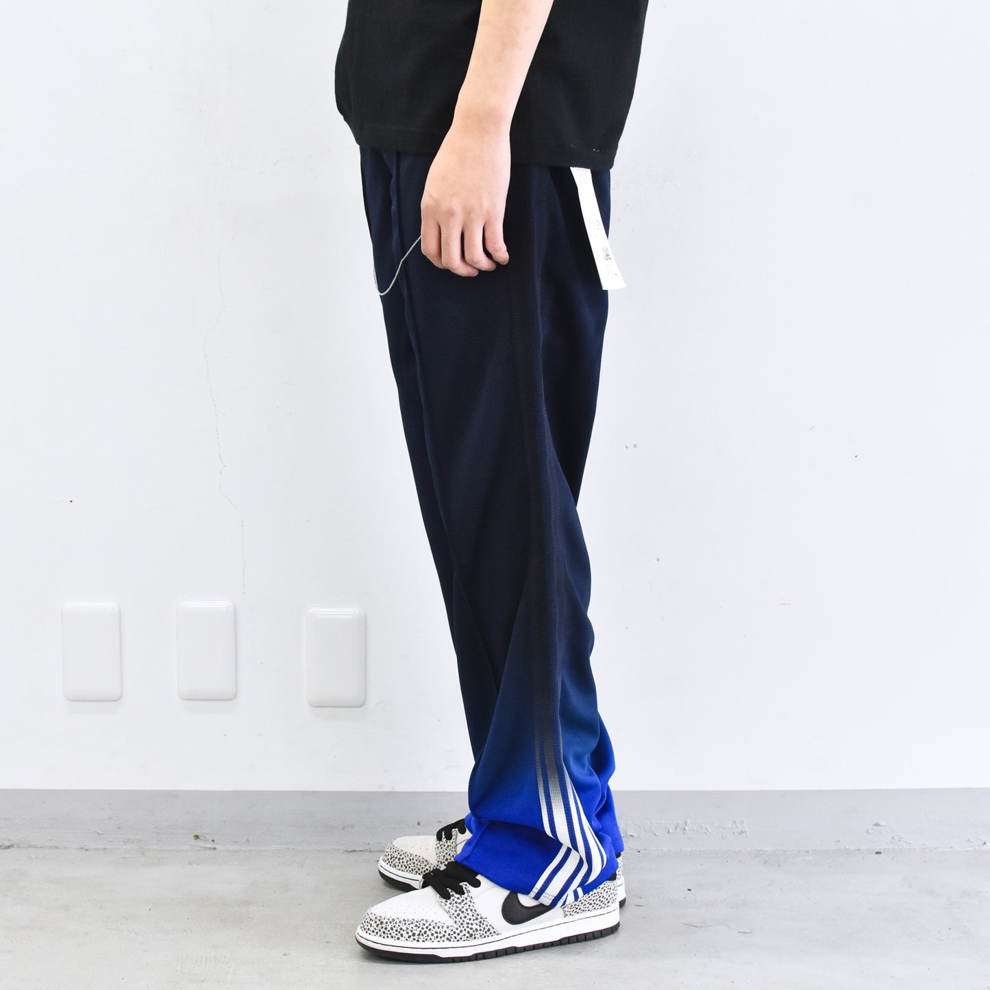 BODYSONG. / GRADIENT DYED TRACK TROUSERS 03 - BLUE