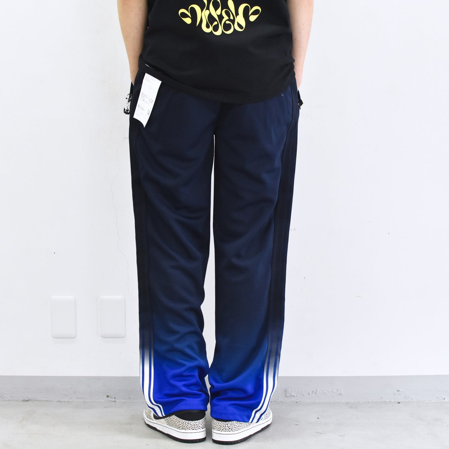 BODYSONG. / GRADIENT DYED TRACK TROUSERS 03 - BLUE