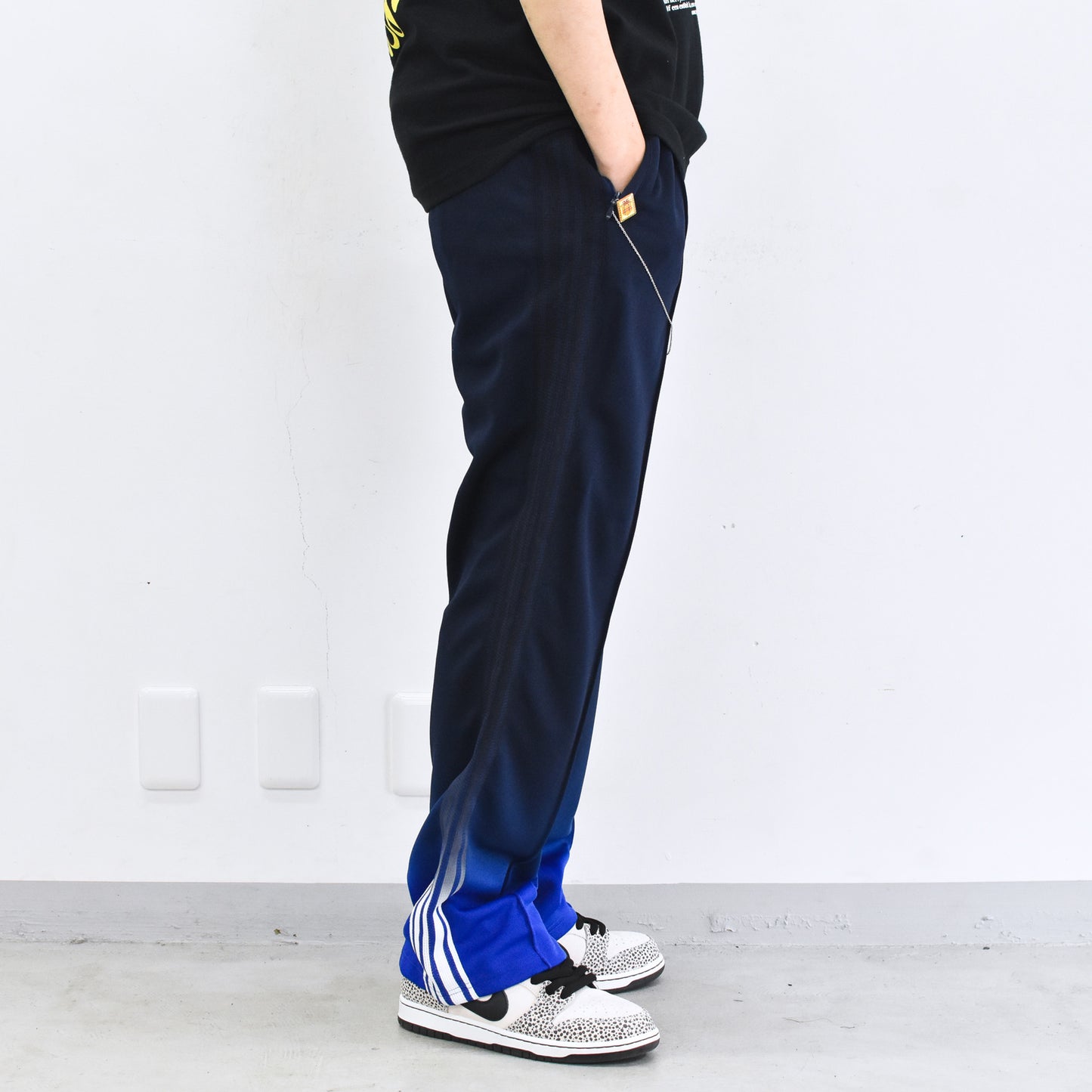 BODYSONG. / GRADIENT DYED TRACK TROUSERS 03 - BLUE