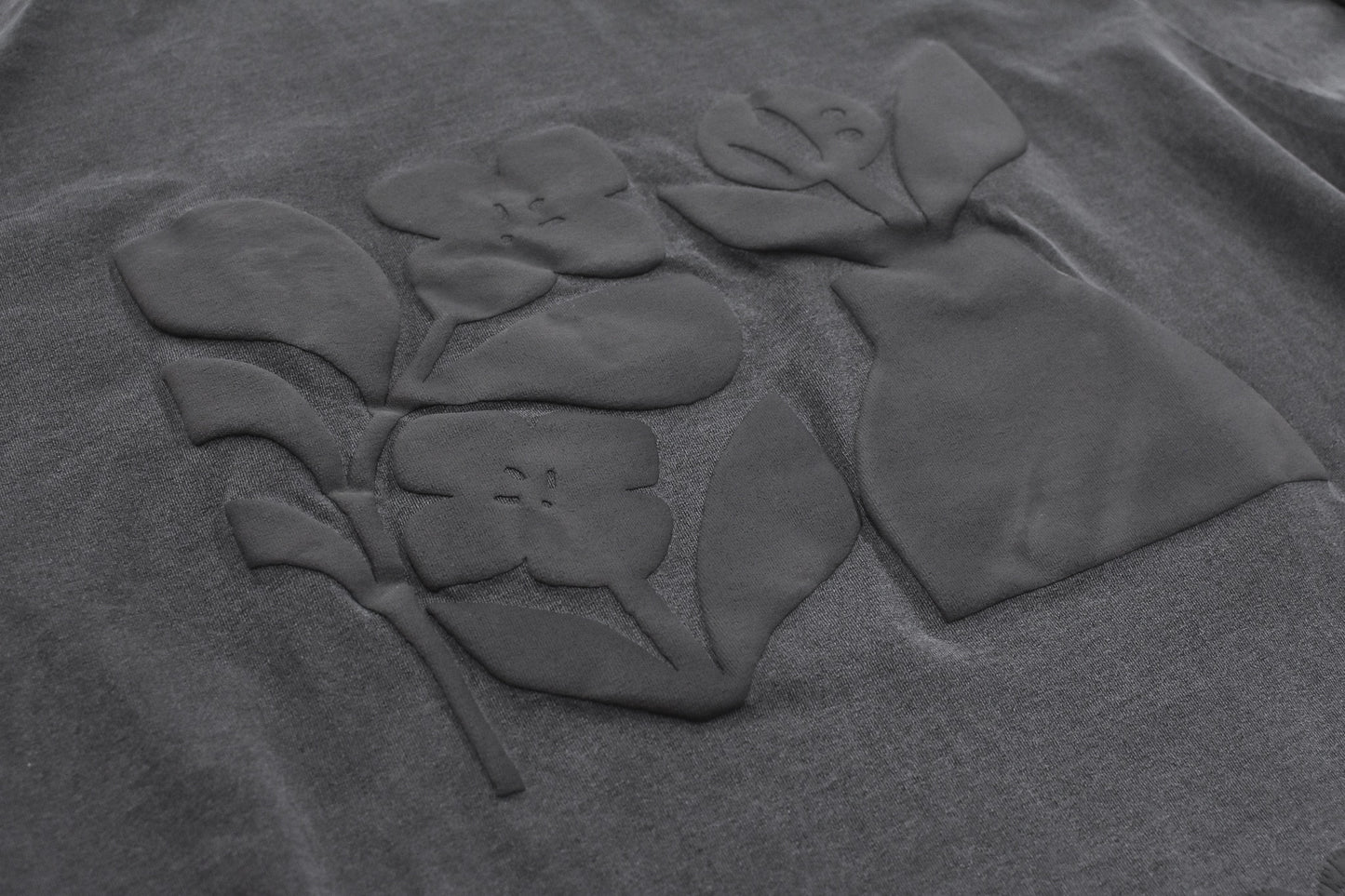 elephant TRIBAL fabrics / 凸凹Flower T - SUMI