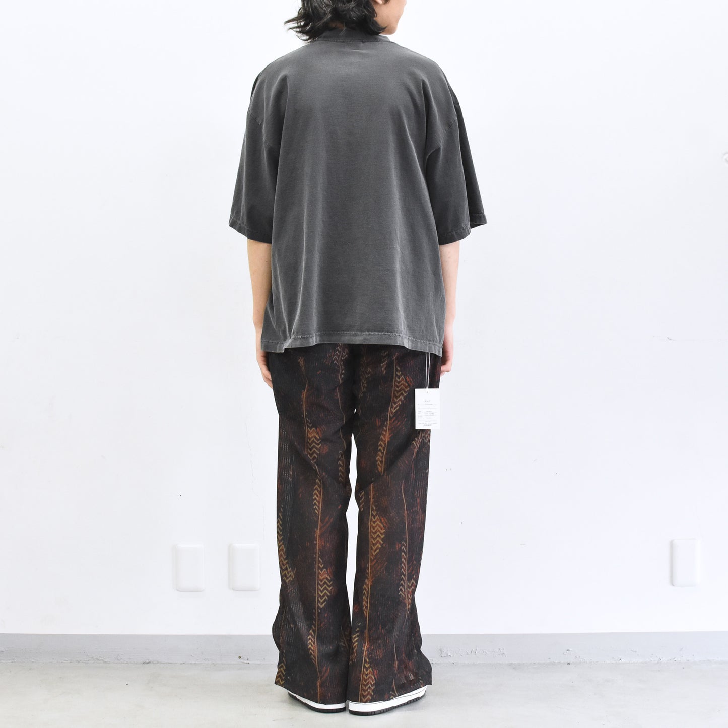 elephant TRIBAL fabrics / 凸凹Flower T - SUMI