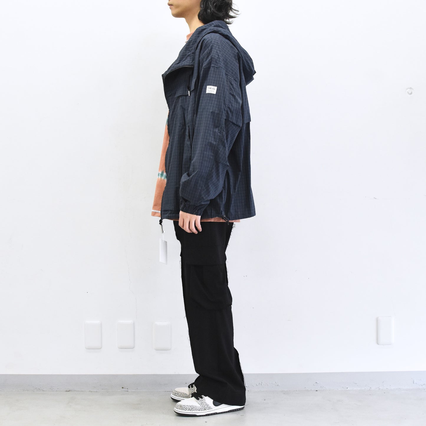 elephant TRIBAL fabrics / Everyday Life Mountain Parka - NAVY