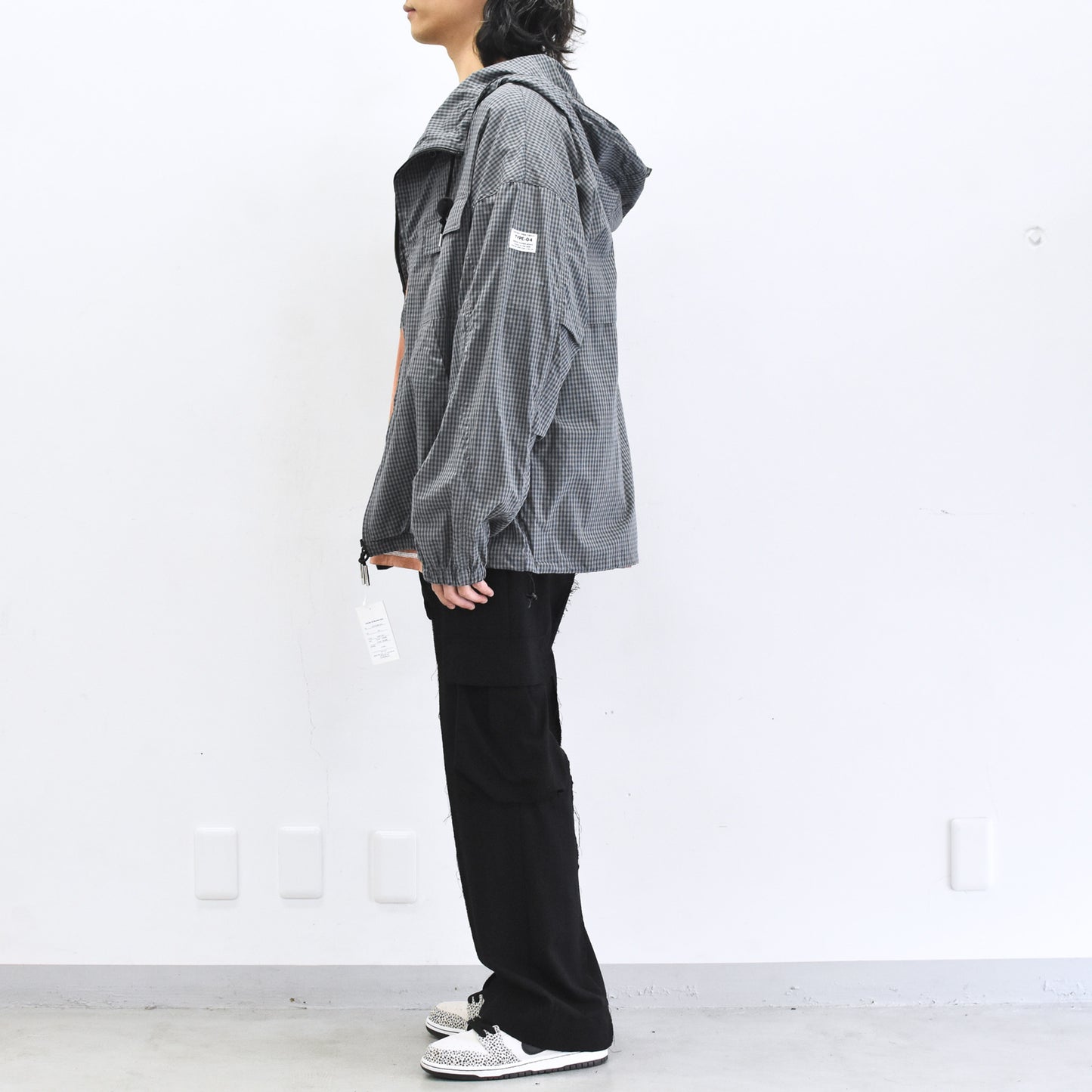 elephant TRIBAL fabrics / Everyday Life Mountain Parka - CEMENT GRAY