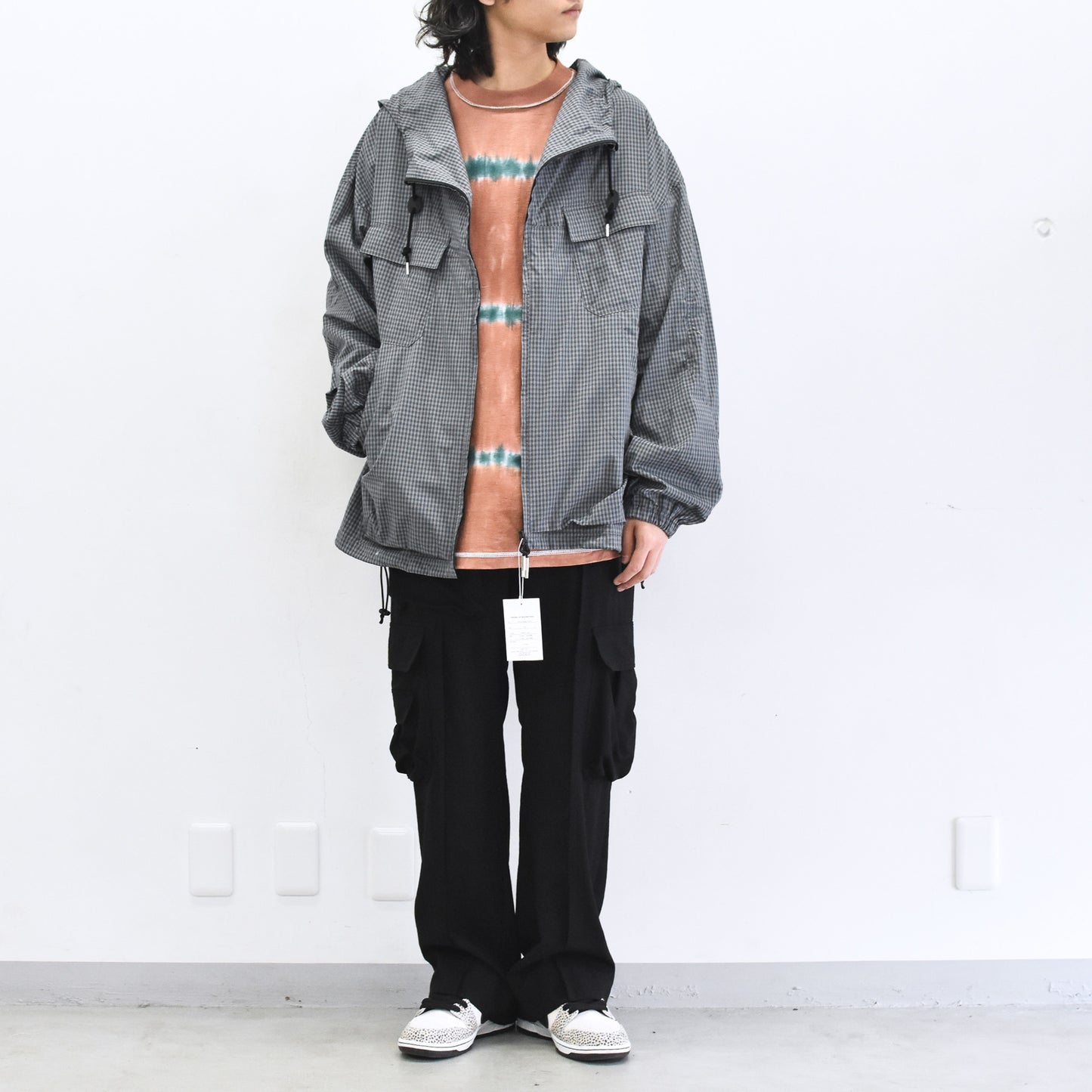 elephant TRIBAL fabrics / Everyday Life Mountain Parka - CEMENT GRAY