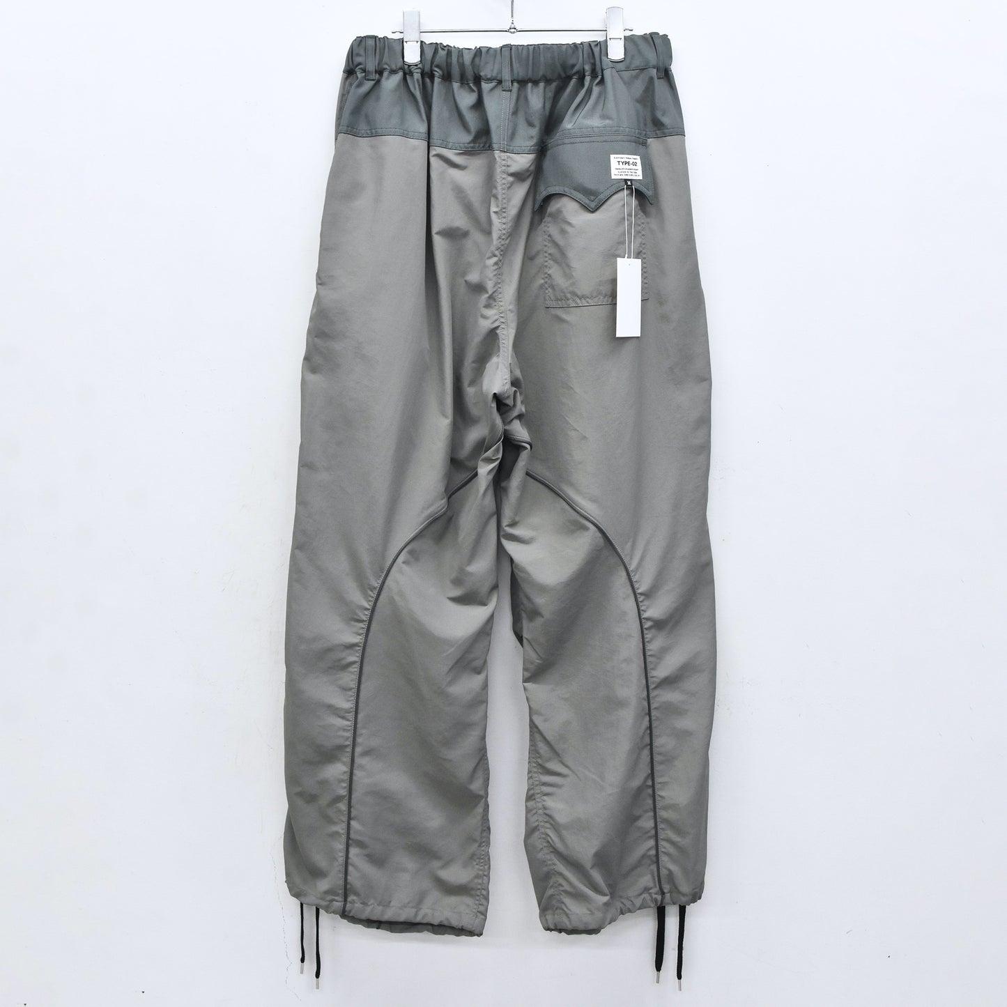 elephant TRIBAL fabrics / 3D Snow Camo Nylon Pants - ASH GRAY