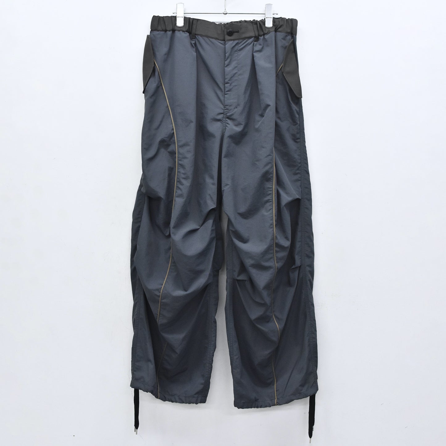 elephant TRIBAL fabrics / 3D Snow Camo Nylon Pants - CEMENT BLUE