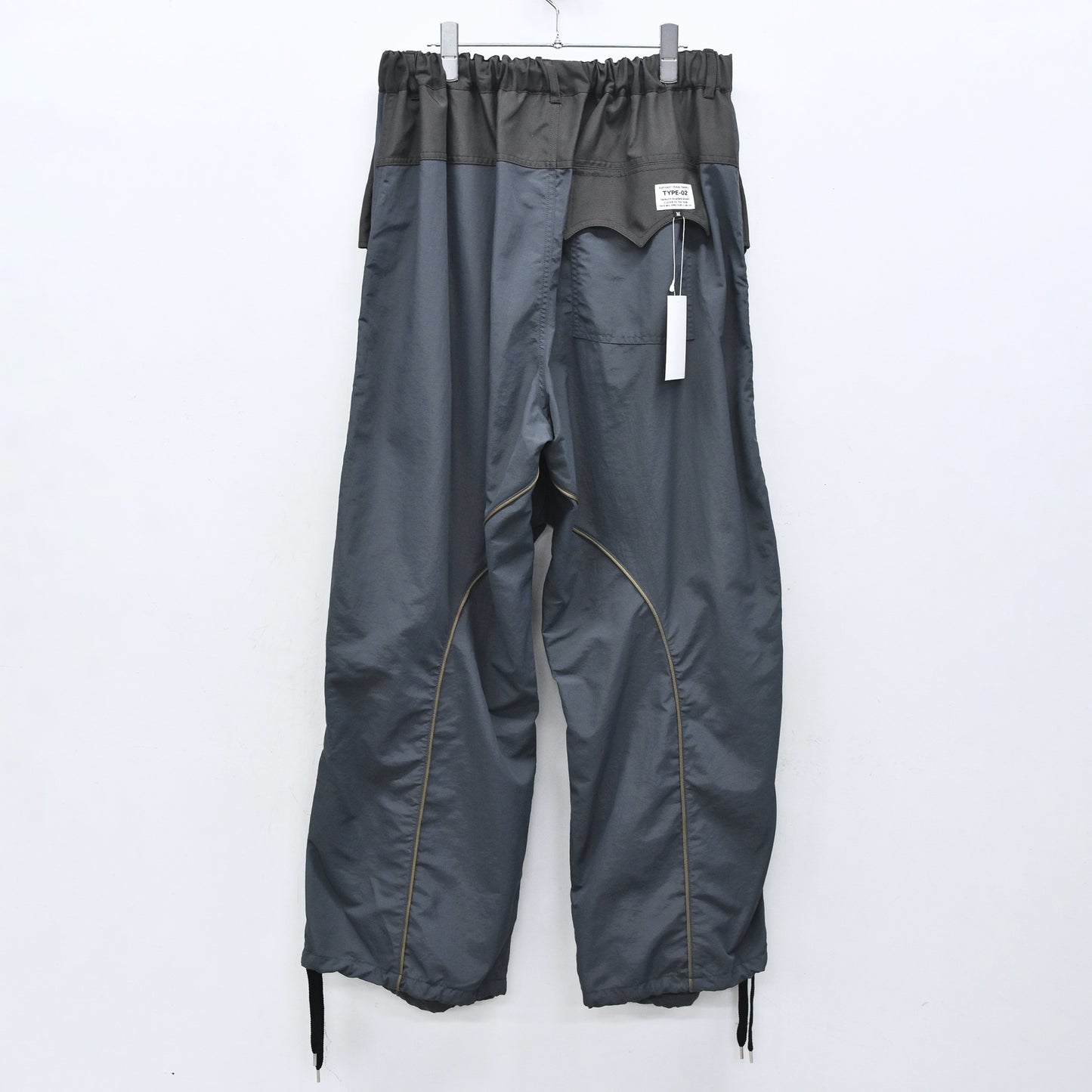 elephant TRIBAL fabrics / 3D Snow Camo Nylon Pants - CEMENT BLUE