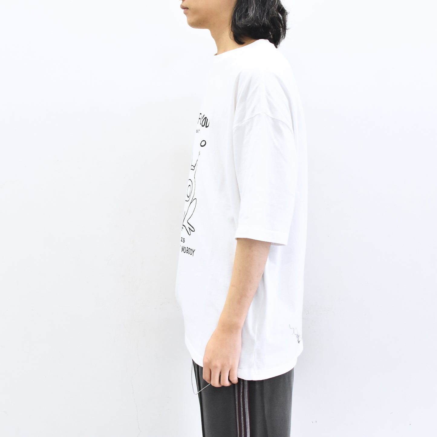 FUMEI / HI I FOOlED YOU S/S TEE - WHITE