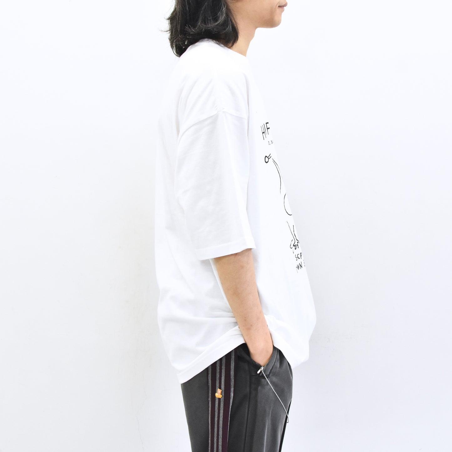 FUMEI / HI I FOOlED YOU S/S TEE - WHITE