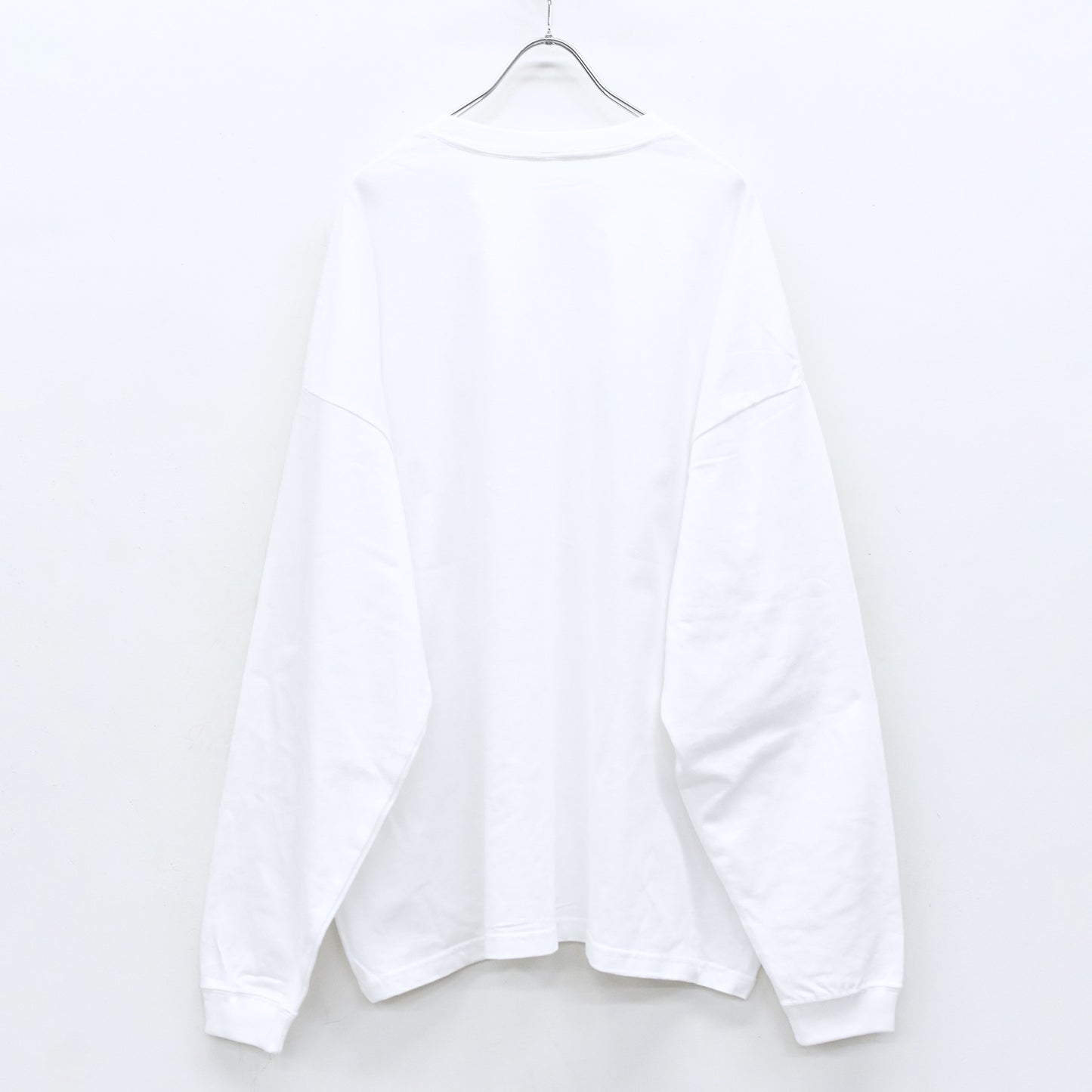 FUMEI / some person? L/S TEE - WHITE