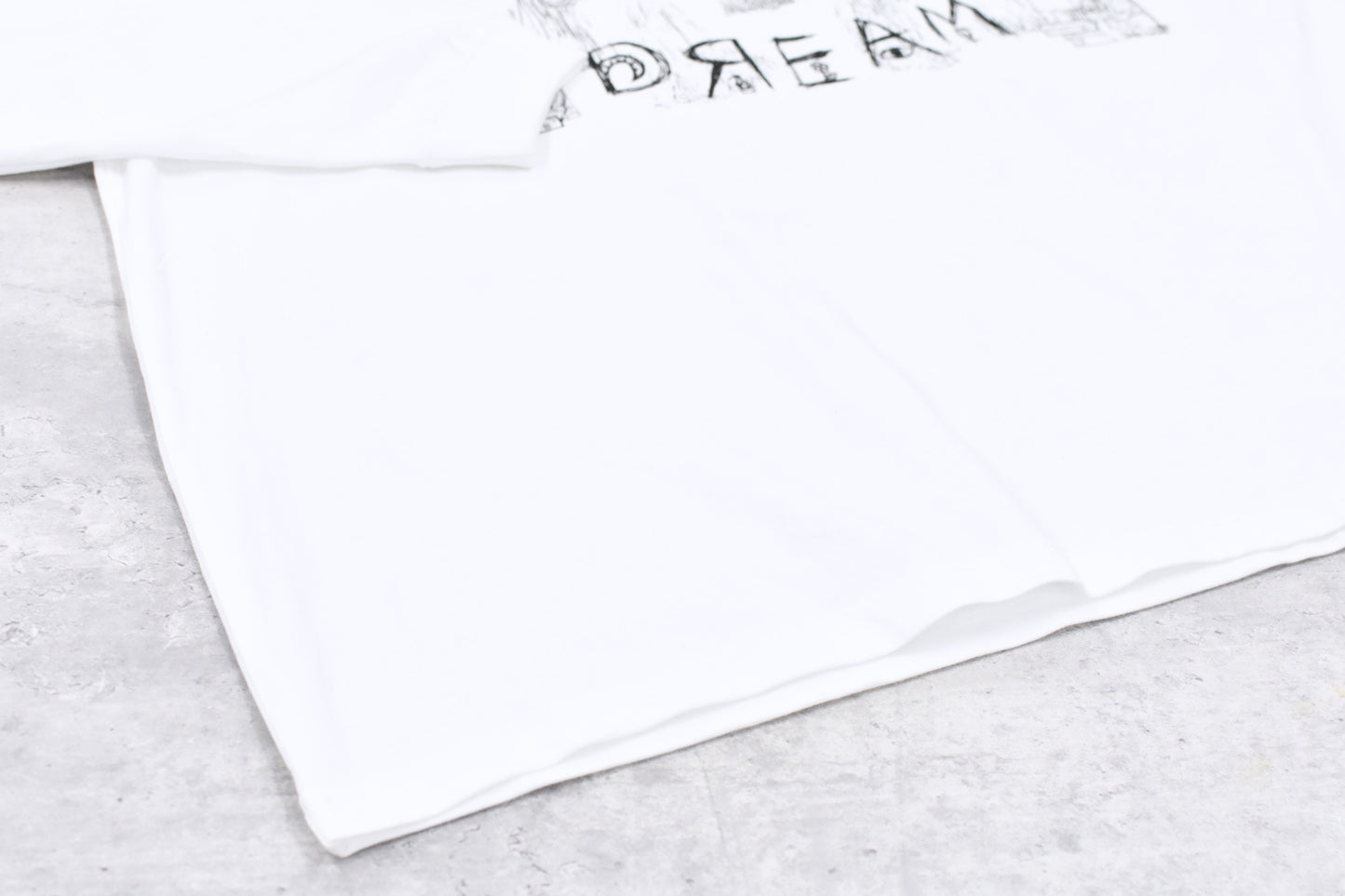 FUMEI / some person? L/S TEE - WHITE
