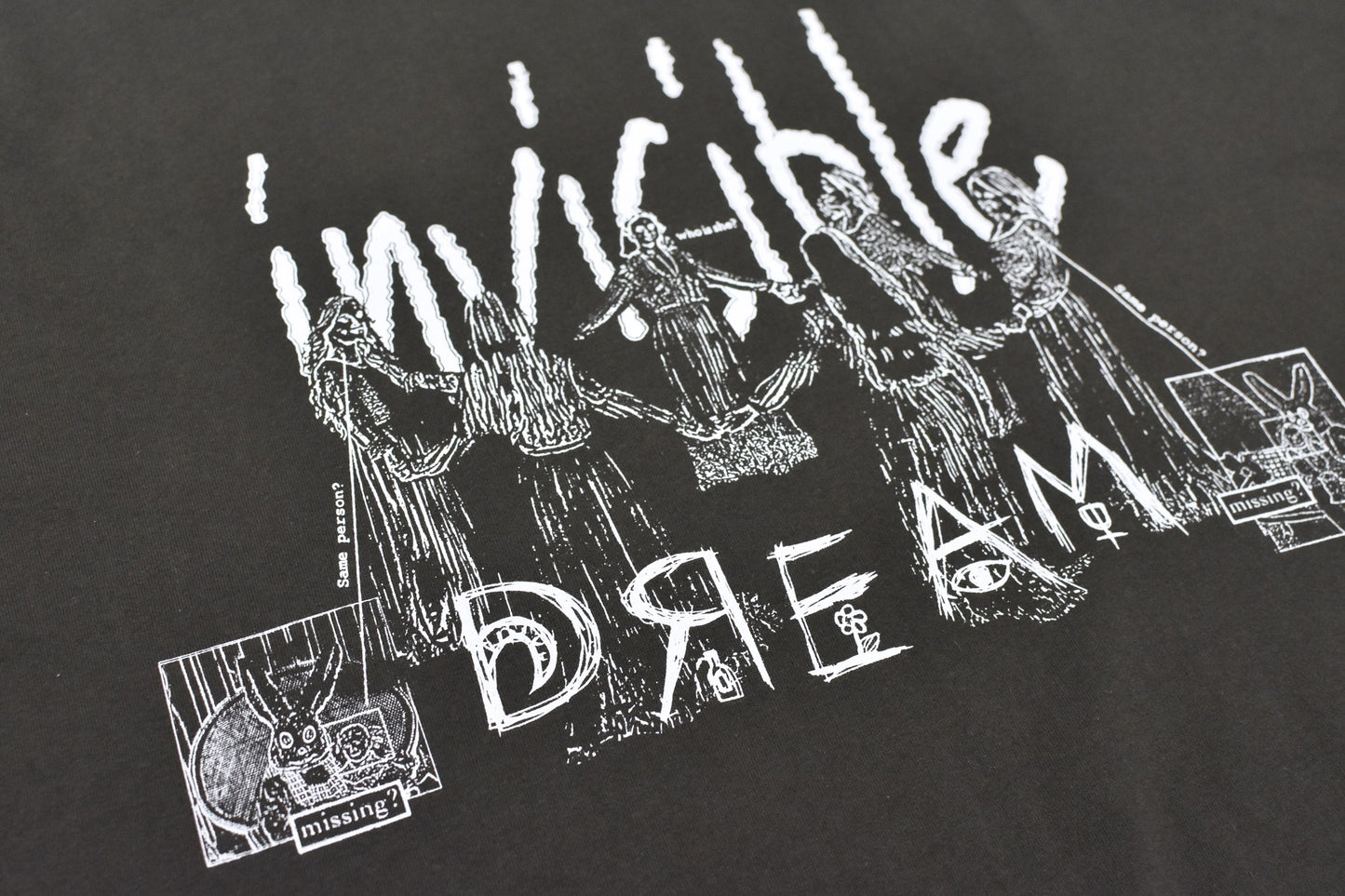 FUMEI / some person? L/S TEE - SUMI
