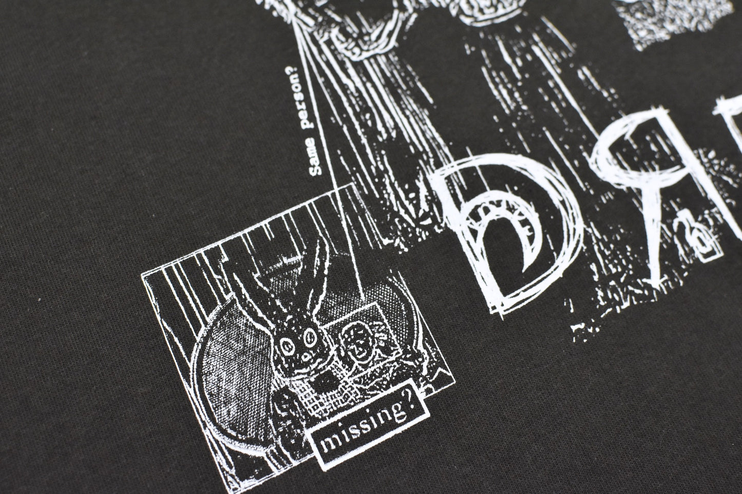 FUMEI / some person? L/S TEE - SUMI