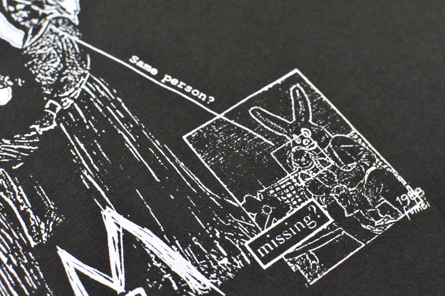 FUMEI / some person? L/S TEE - SUMI