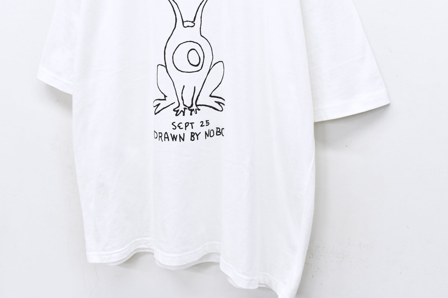 FUMEI / HI I FOOlED YOU S/S TEE - WHITE
