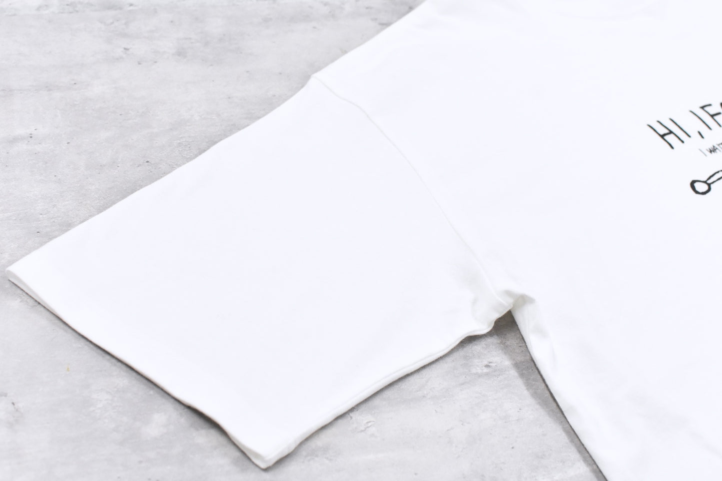FUMEI / HI I FOOlED YOU S/S TEE - WHITE