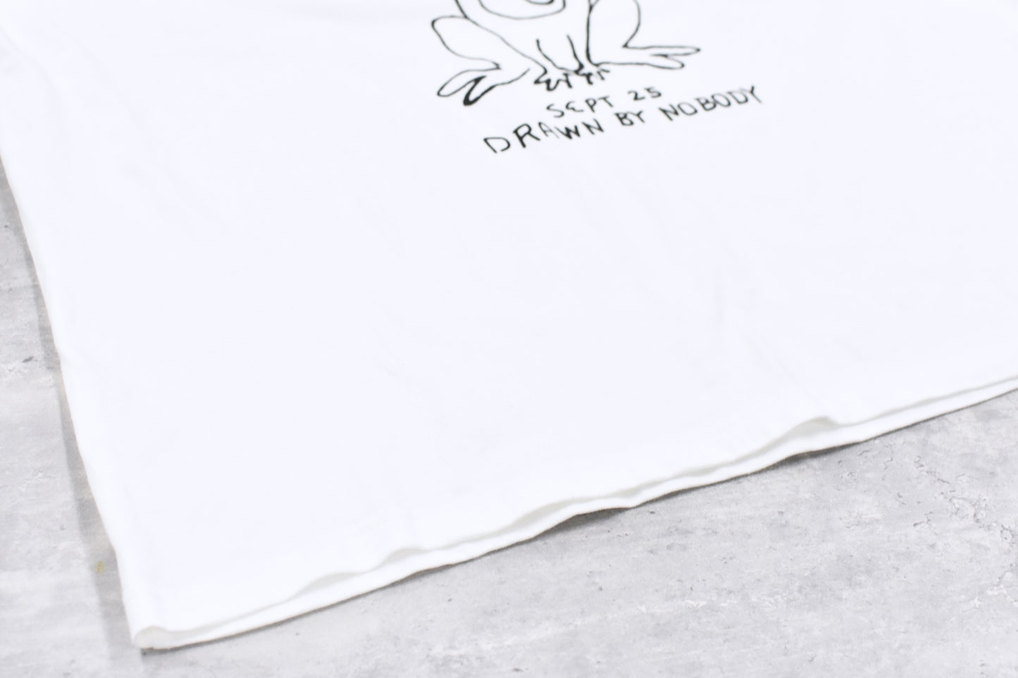 FUMEI / HI I FOOlED YOU S/S TEE - WHITE