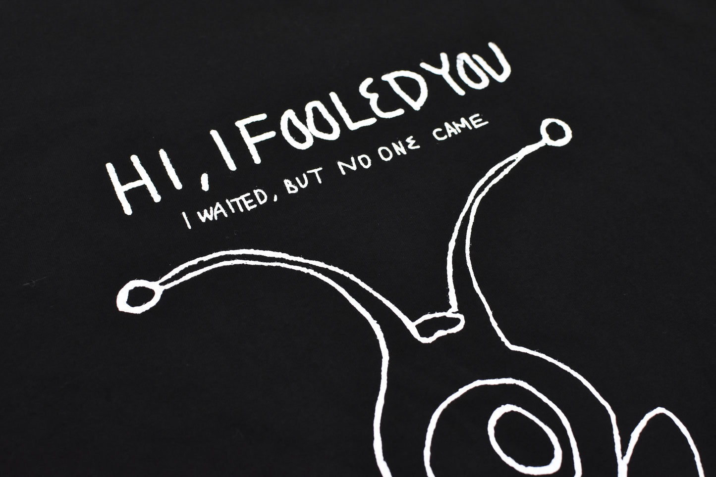 FUMEI / HI I FOOlED YOU S/S TEE - BLACK