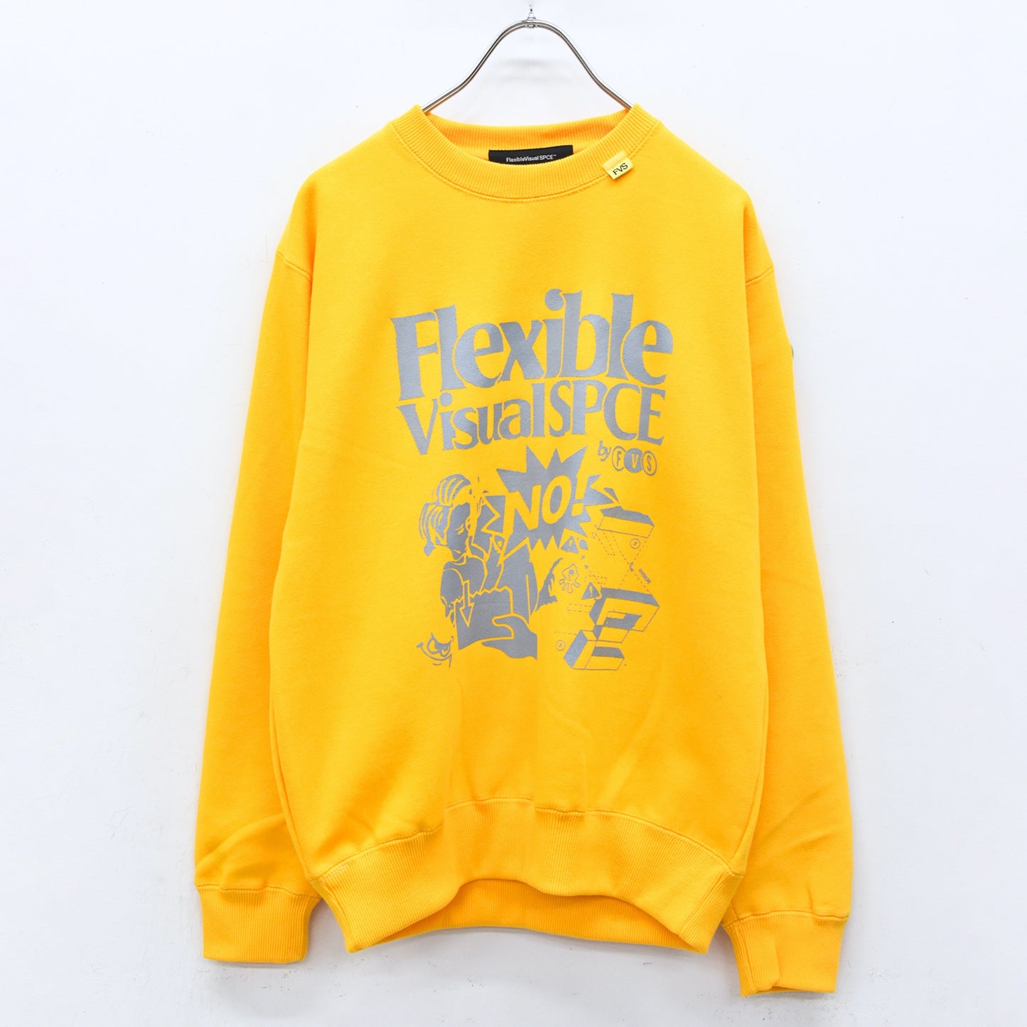 FlexibleVisual SPCE / FVS Sweatshirt - YELLOW