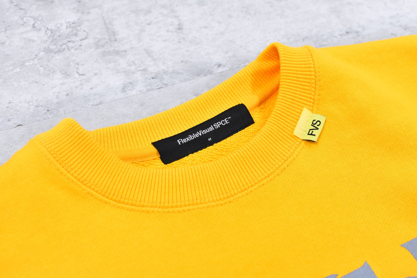 FlexibleVisual SPCE / FVS Sweatshirt - YELLOW