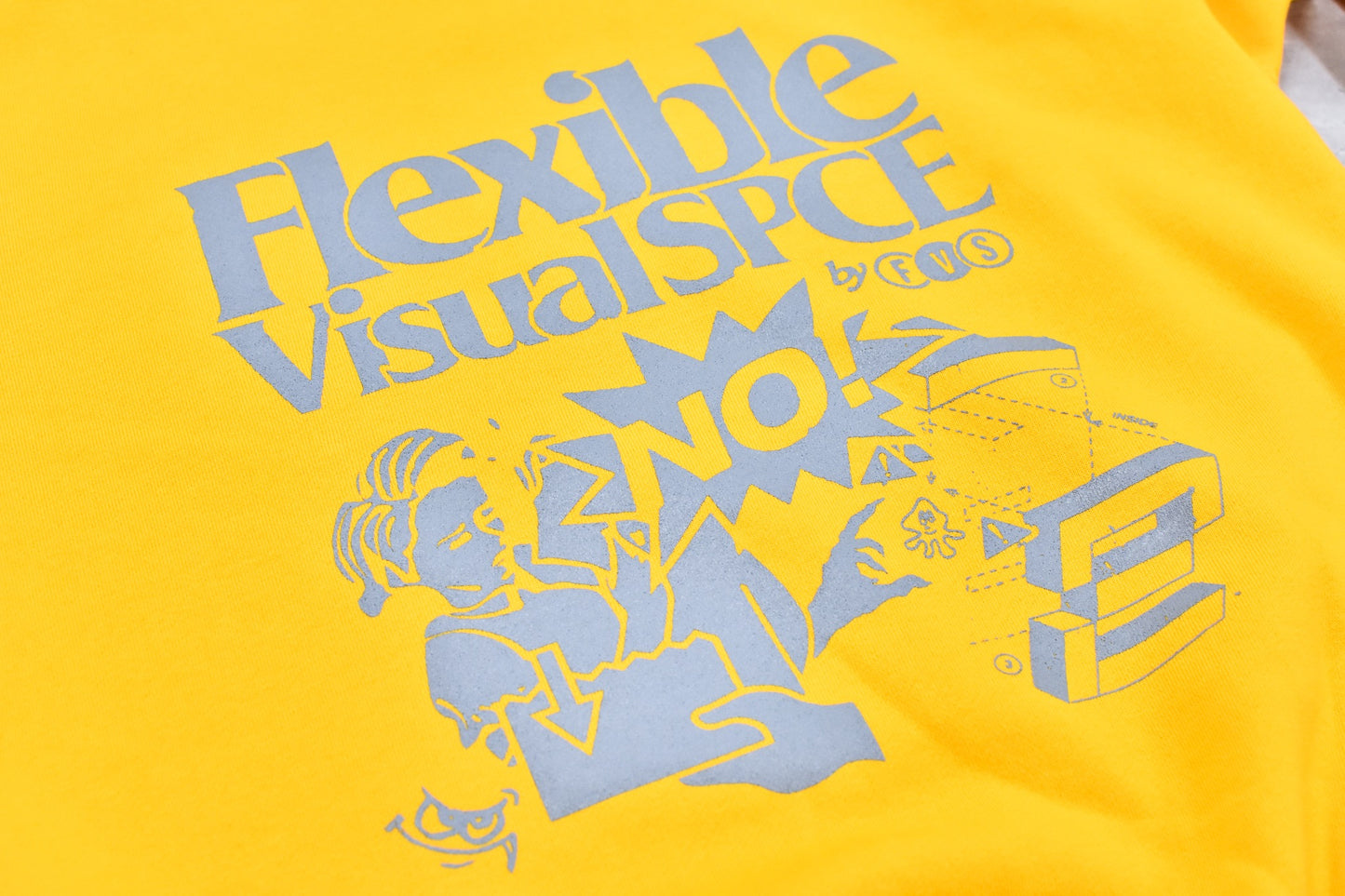 FlexibleVisual SPCE / FVS Sweatshirt - YELLOW