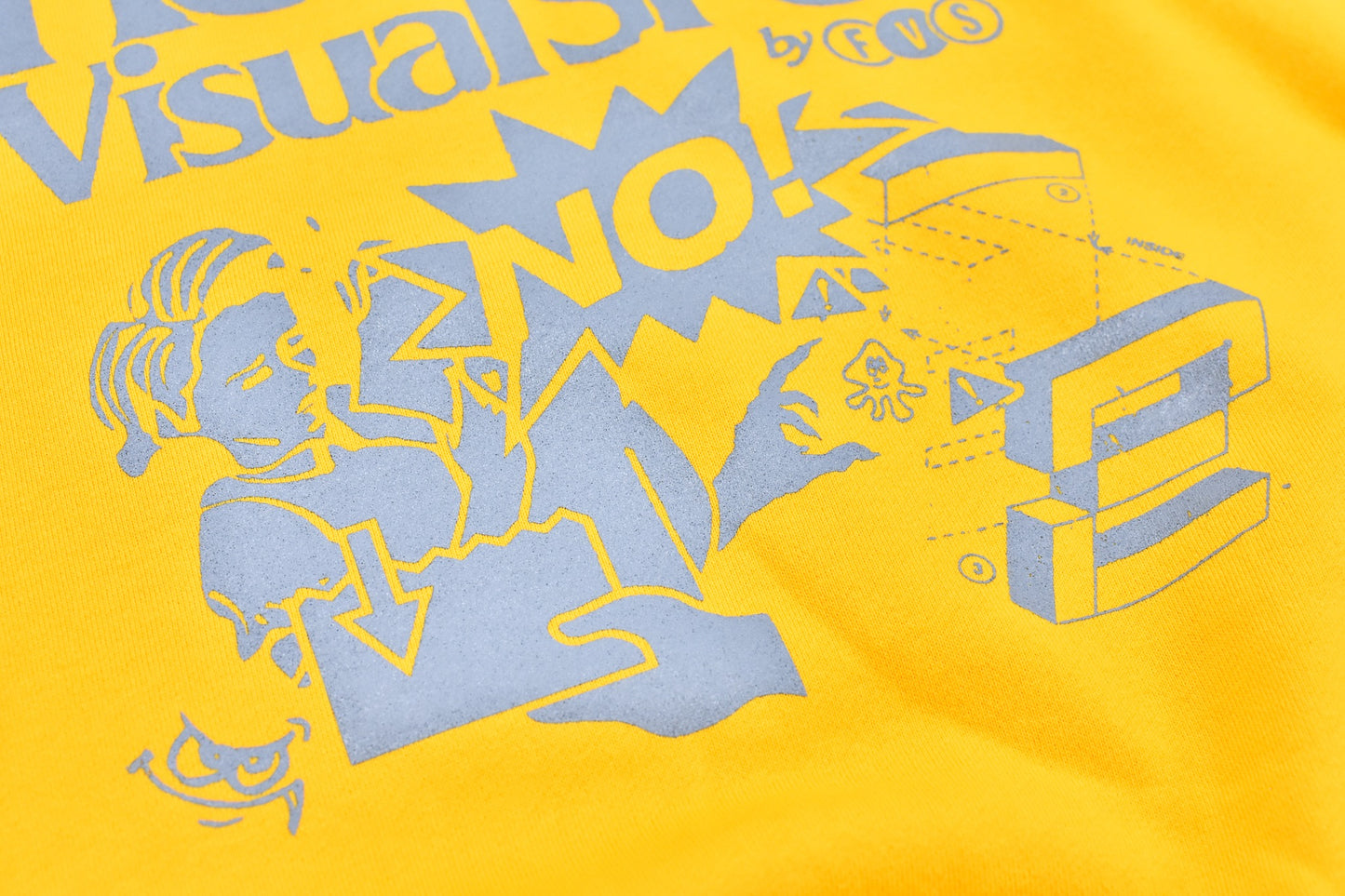 FlexibleVisual SPCE / FVS Sweatshirt - YELLOW