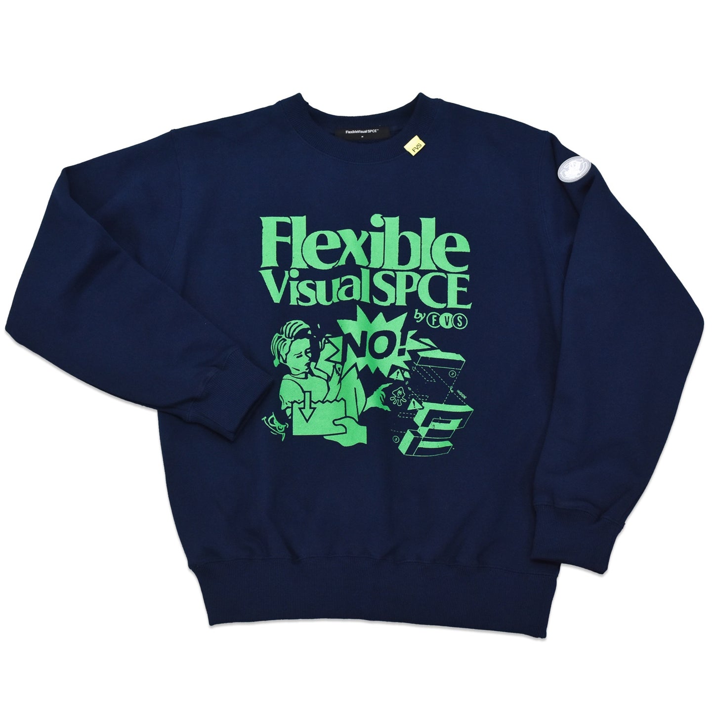 FlexibleVisual SPCE / FVS Sweatshirt - NAVY