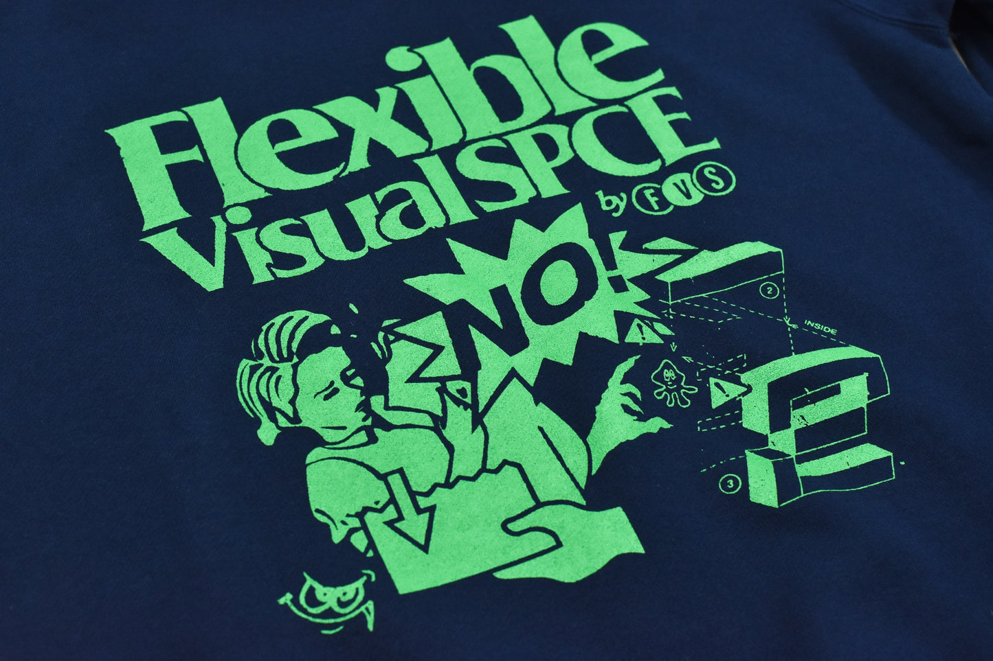 FlexibleVisual SPCE / FVS Sweatshirt - NAVY