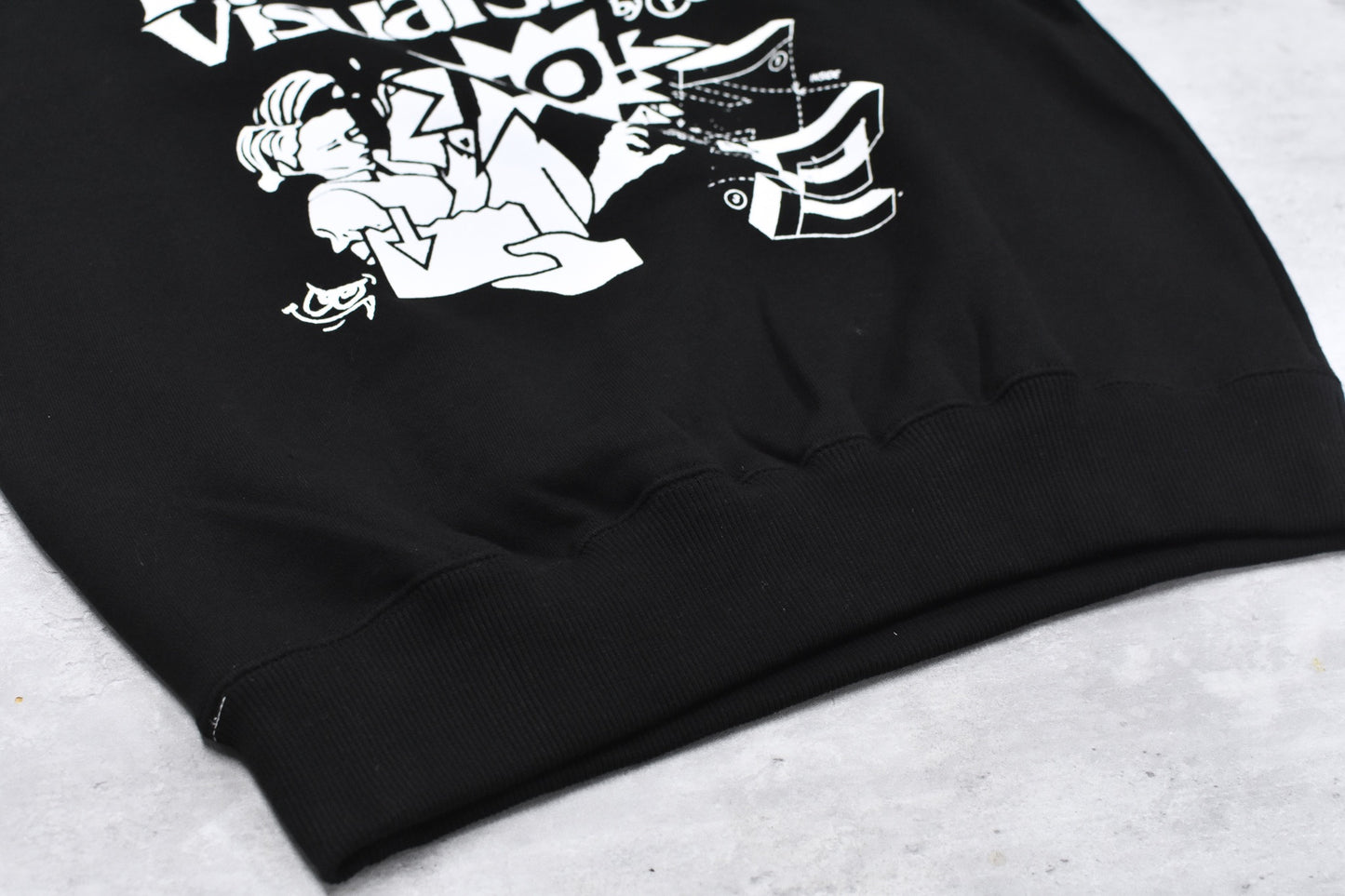 FlexibleVisual SPCE / FVS Sweatshirt - BLACK