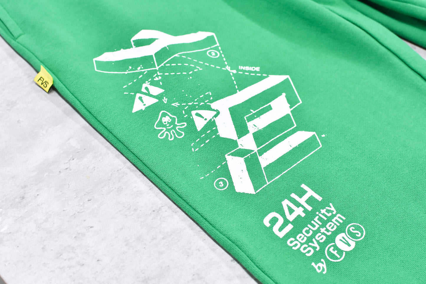 FlexibleVisual SPCE / FVS Sweatpants - GREEN