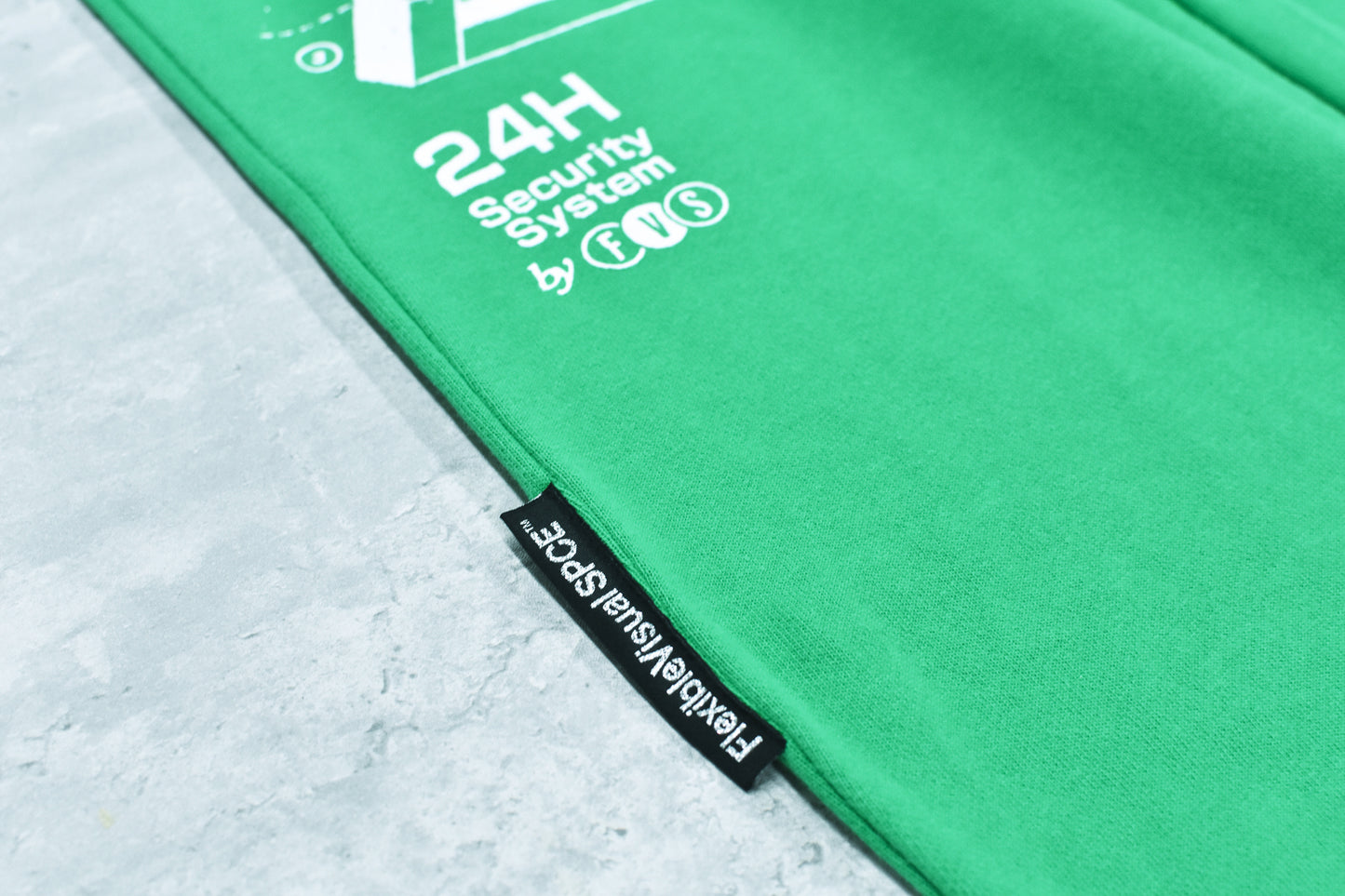 FlexibleVisual SPCE / FVS Sweatpants - GREEN