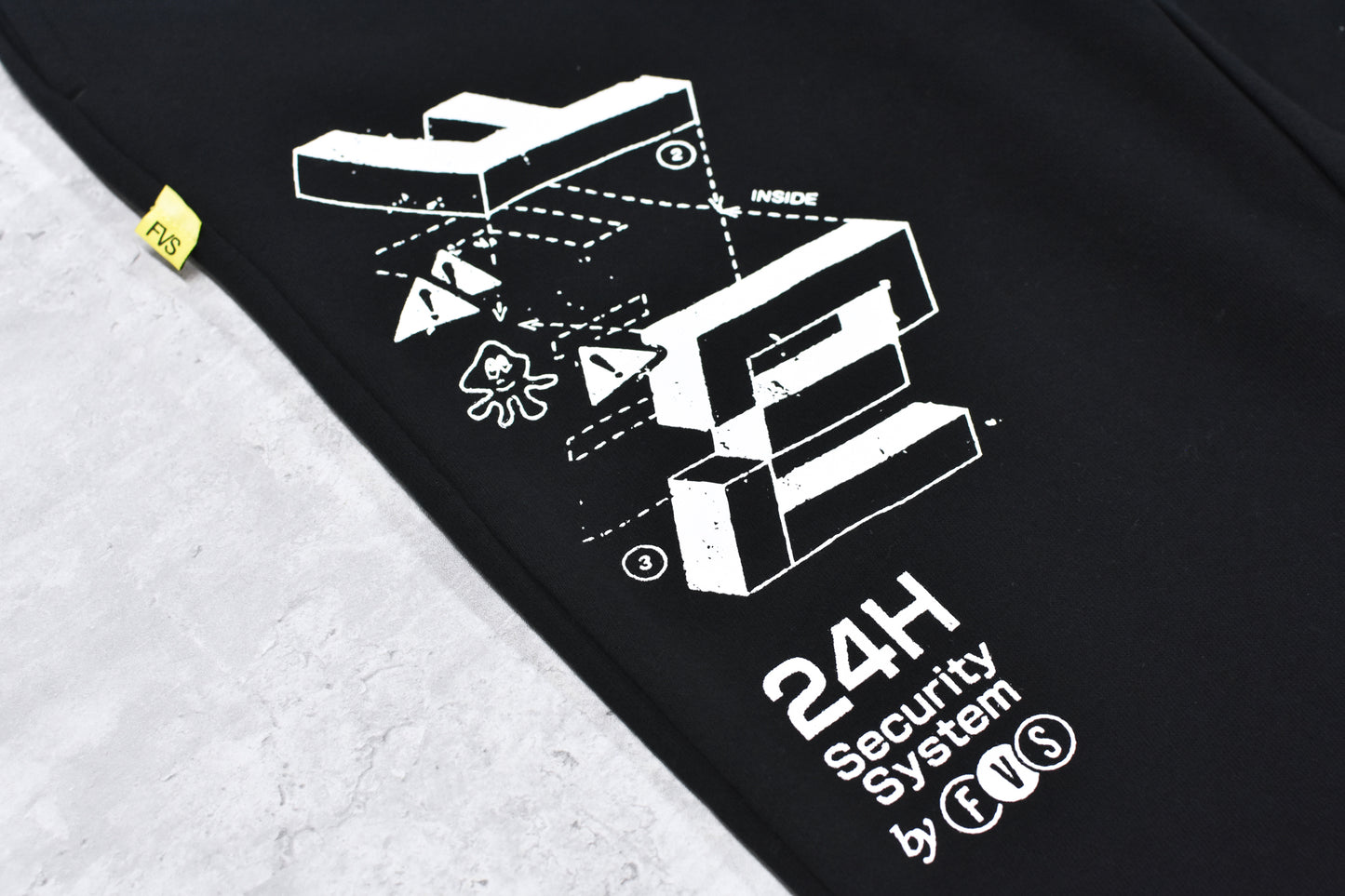 FlexibleVisual SPCE / FVS Sweatpants - BLACK