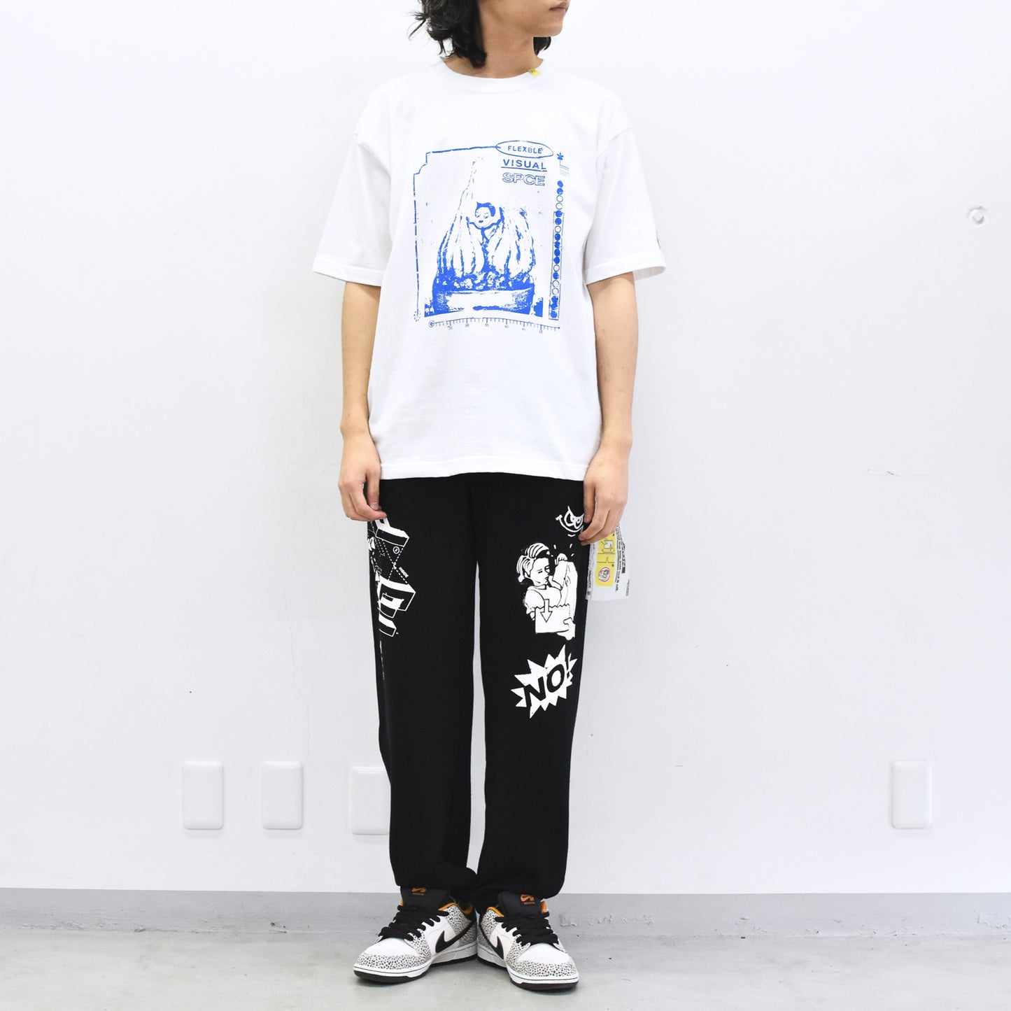 FlexibleVisual SPCE / FVS Sweatpants - BLACK