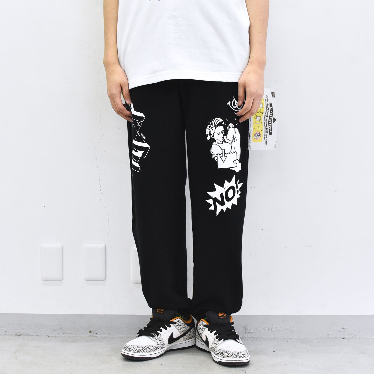 FlexibleVisual SPCE / FVS Sweatpants - BLACK