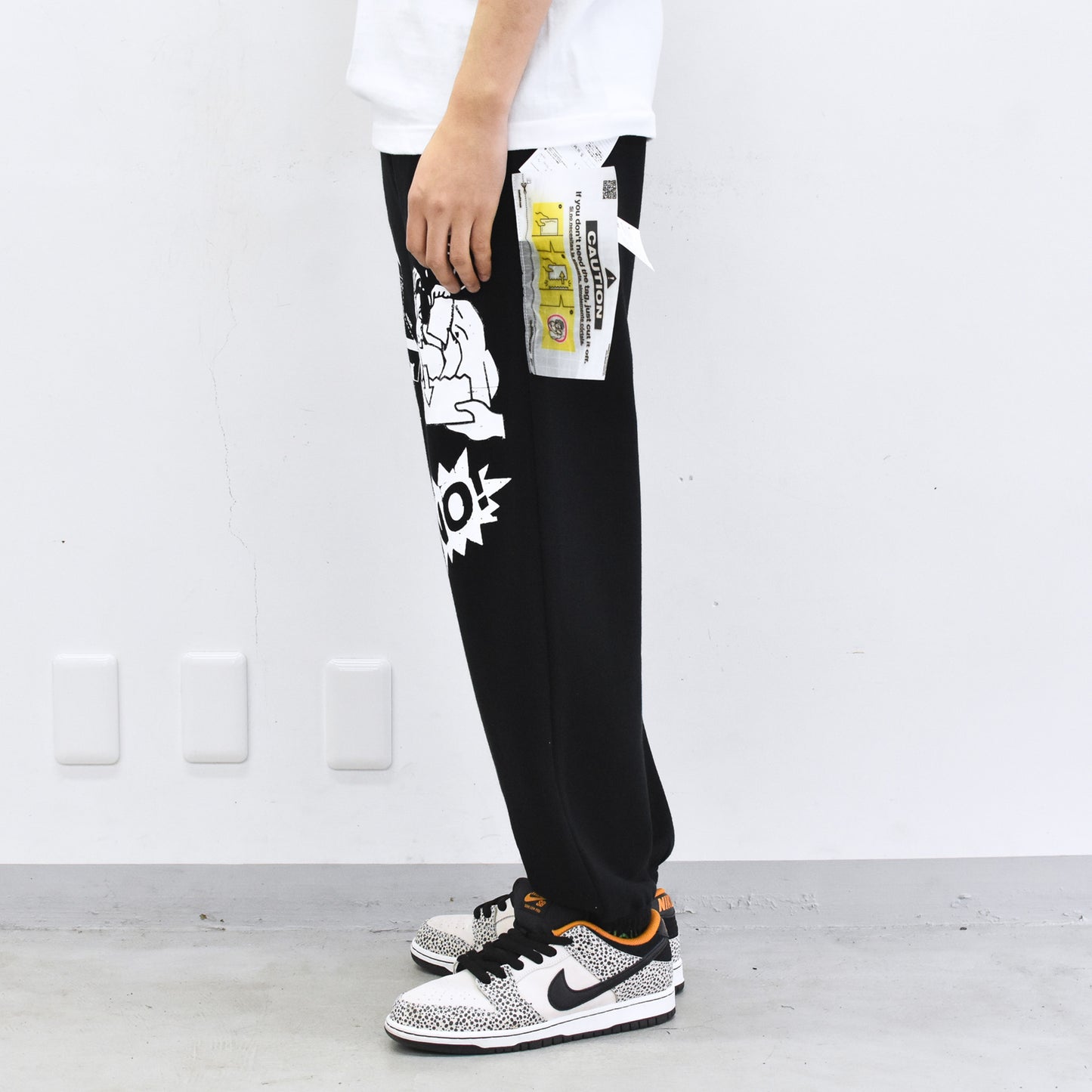 FlexibleVisual SPCE / FVS Sweatpants - BLACK