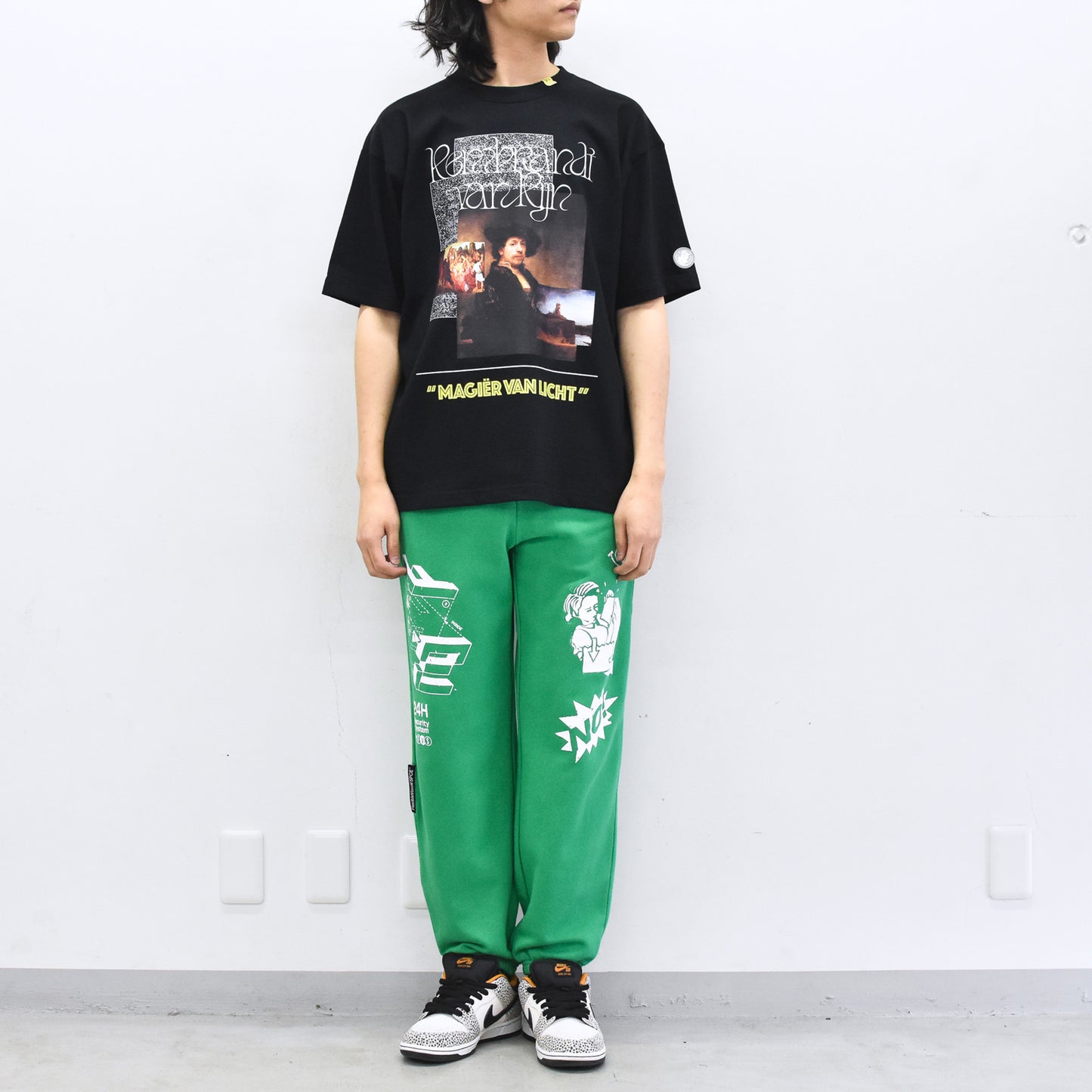 FlexibleVisual SPCE / FVS Sweatpants - GREEN