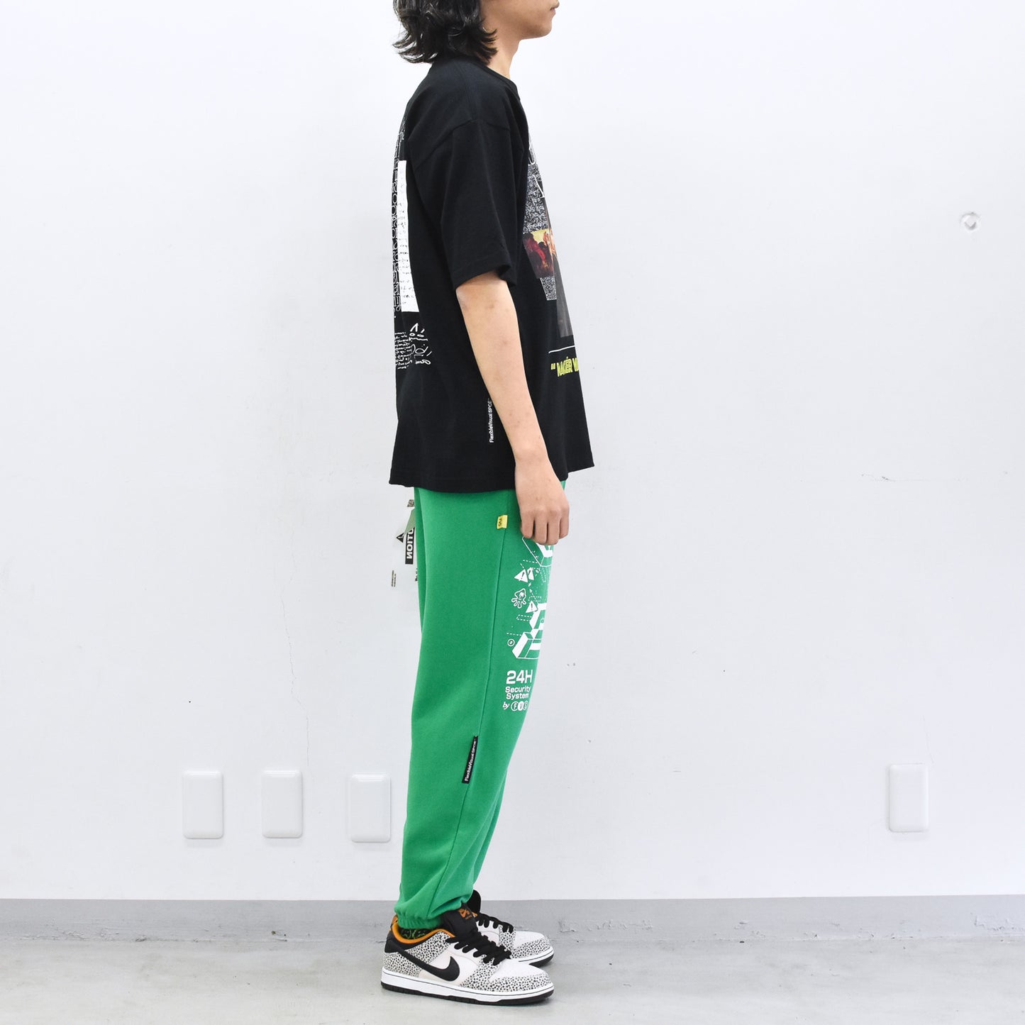 FlexibleVisual SPCE / FVS Sweatpants - GREEN