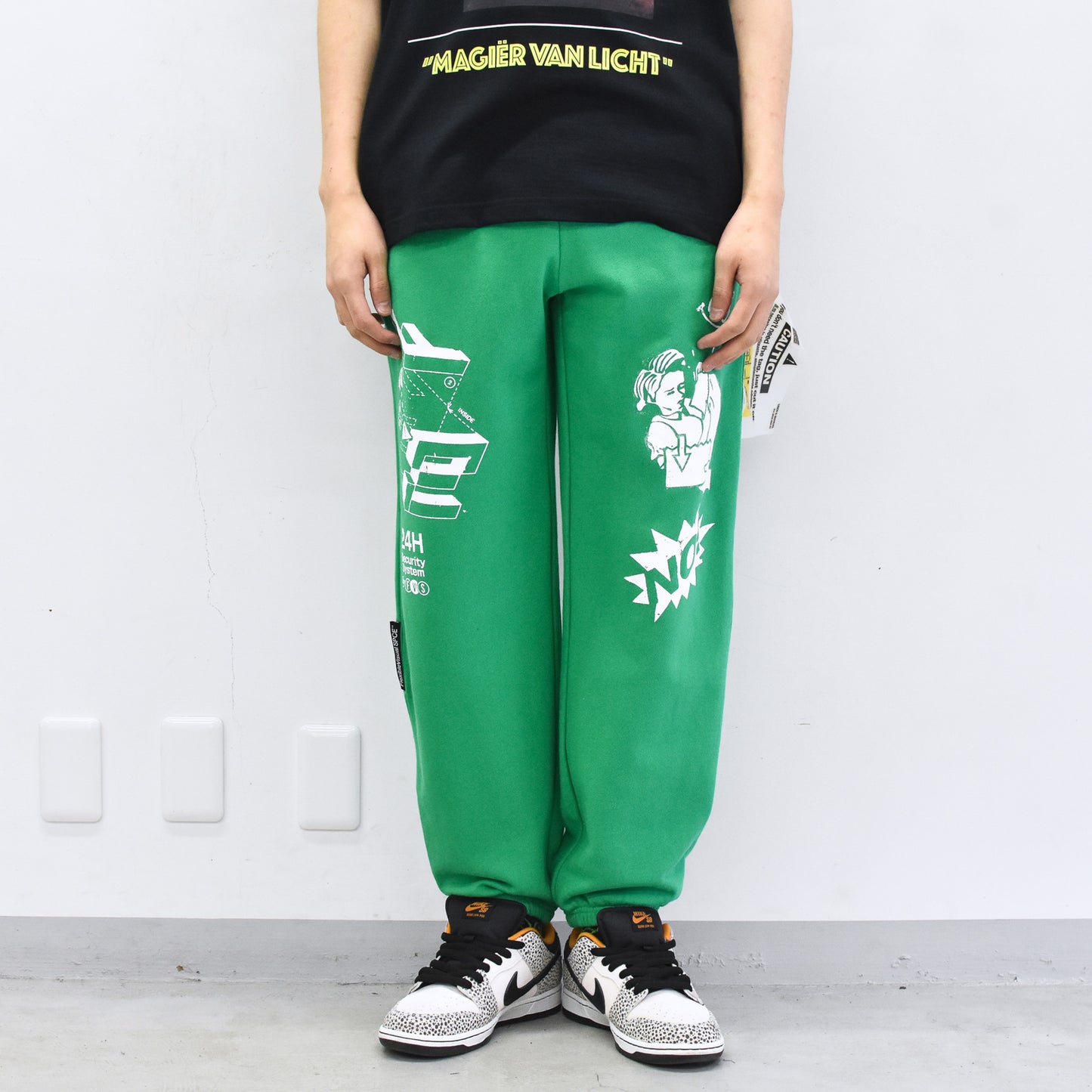 FlexibleVisual SPCE / FVS Sweatpants - GREEN