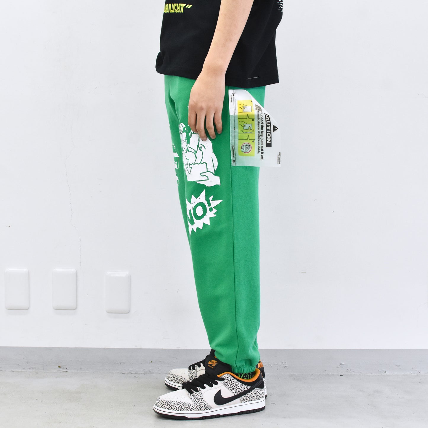 FlexibleVisual SPCE / FVS Sweatpants - GREEN