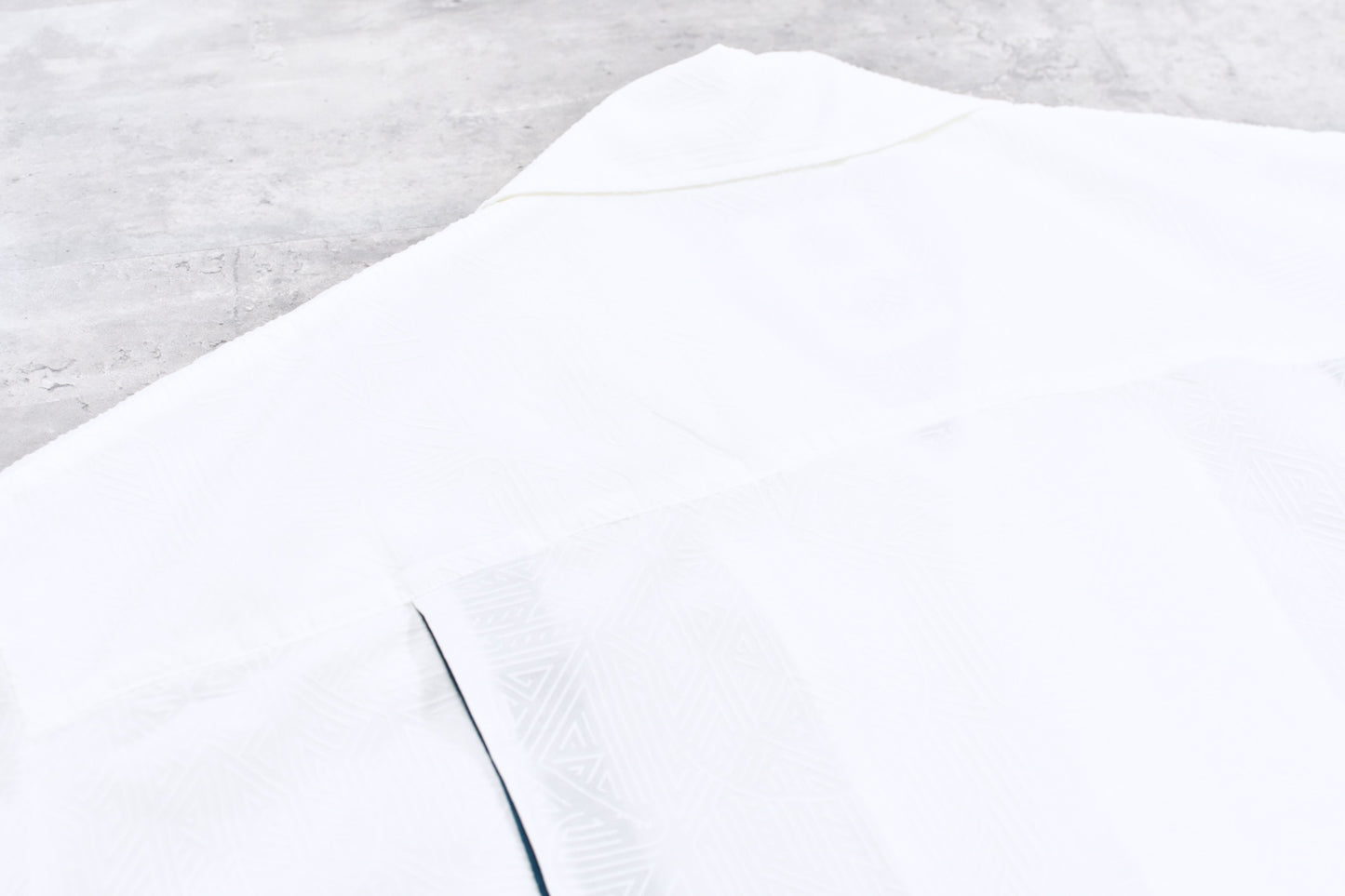 STOF / Stone Yard Floc Shirt - WHITE