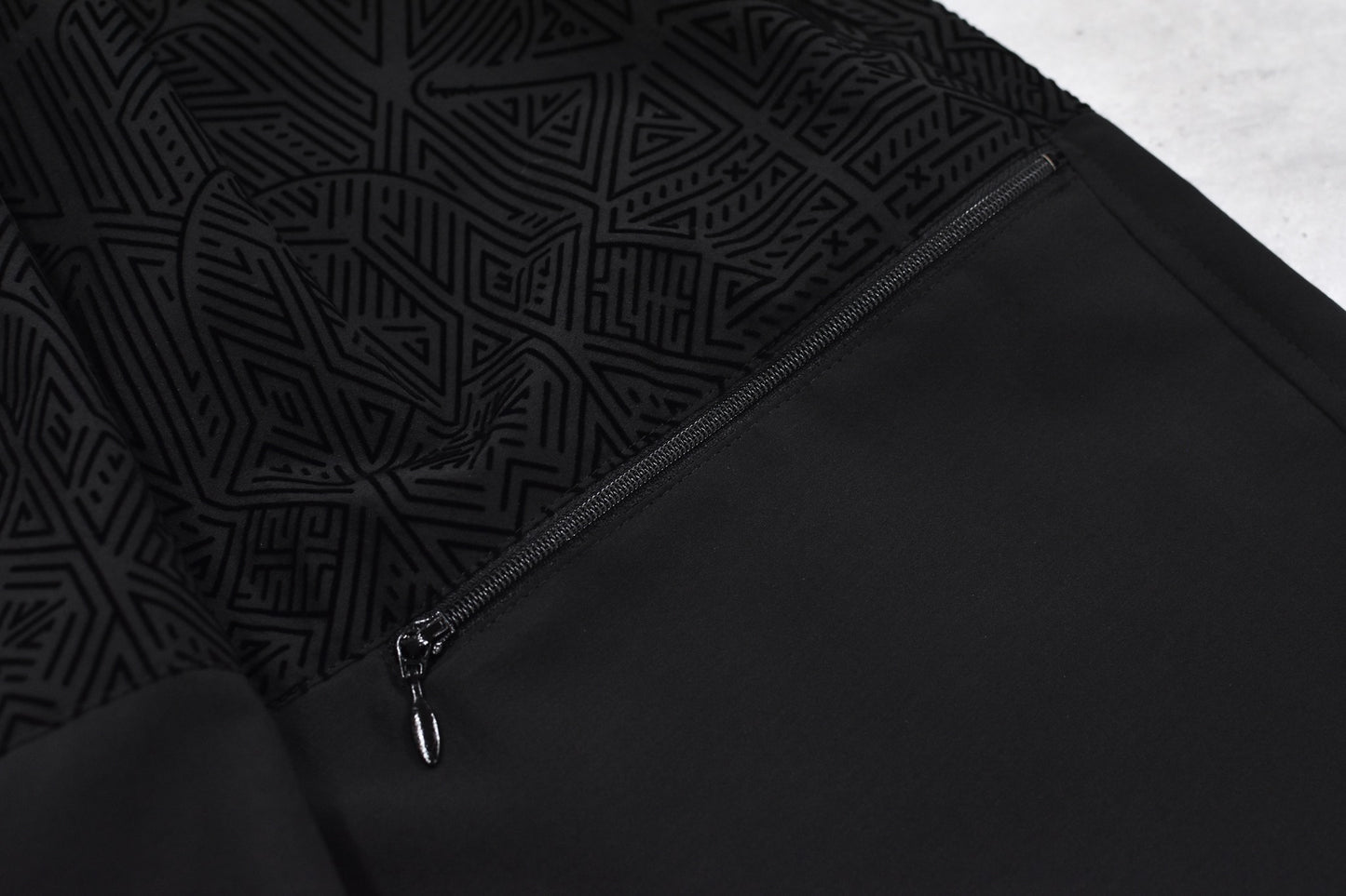 STOF / Stone Yard Floc Wide Shorts - BLACK