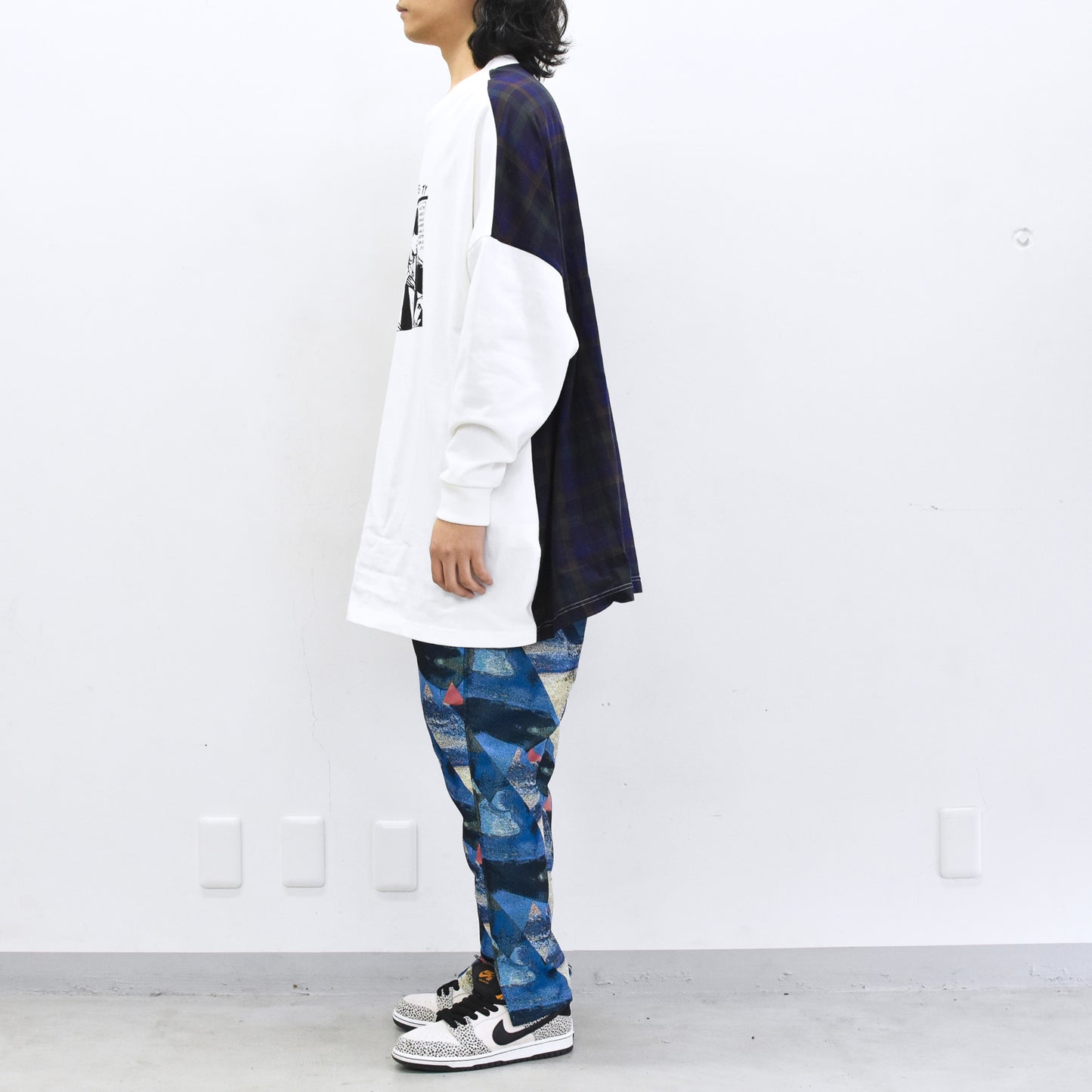 STOF / DOPEE DUDE L/S Tee - WHITE