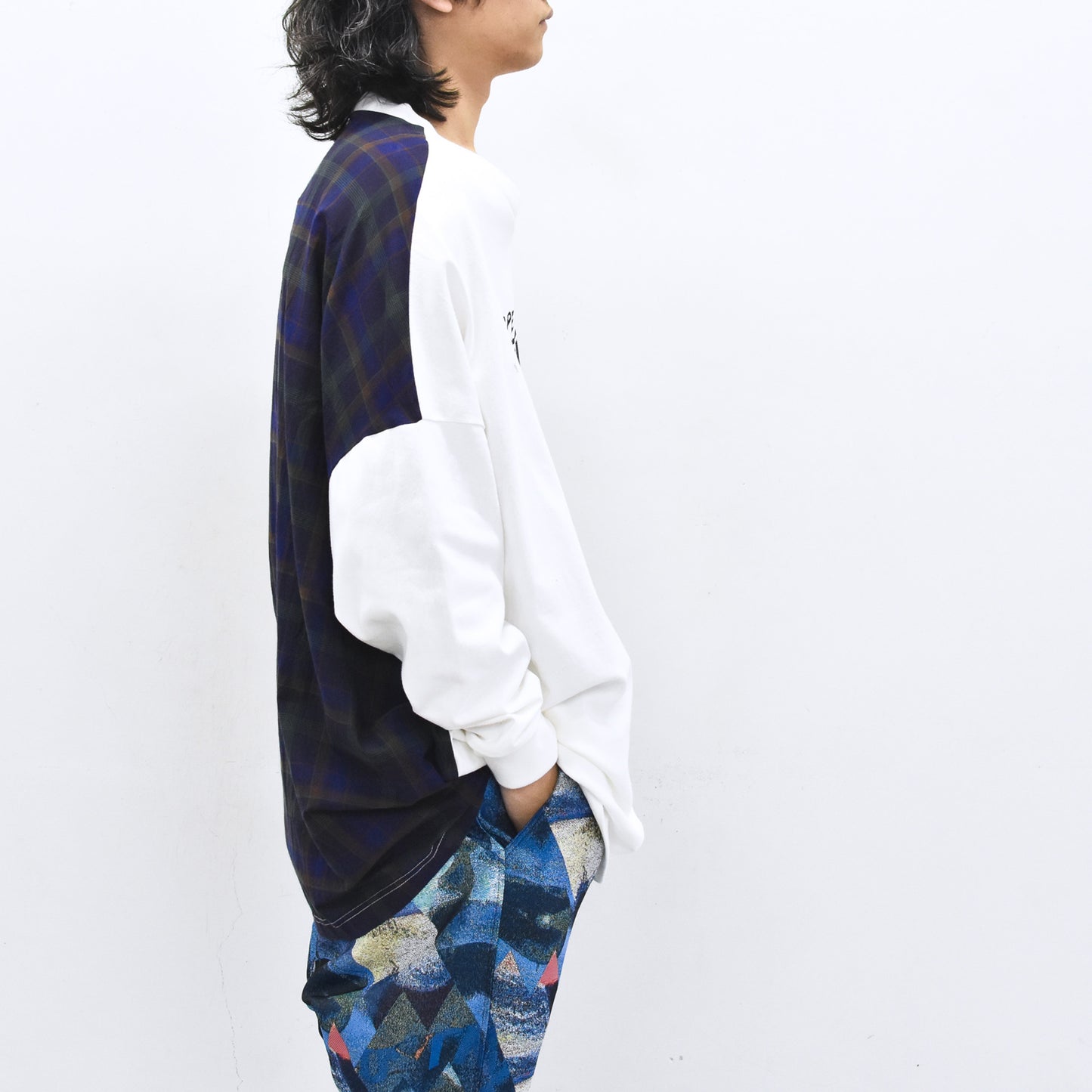 STOF / DOPEE DUDE L/S Tee - WHITE
