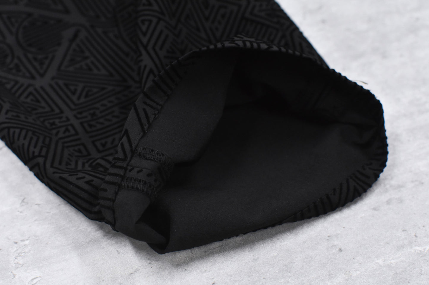 STOF / Stone Yard Floc Wide Pants - BLACK