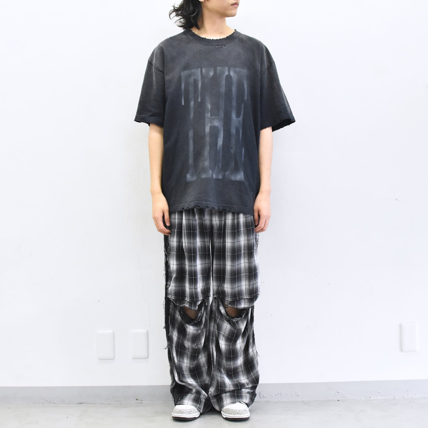 THE JEAN PIERRE / THE tee - FADE BLK