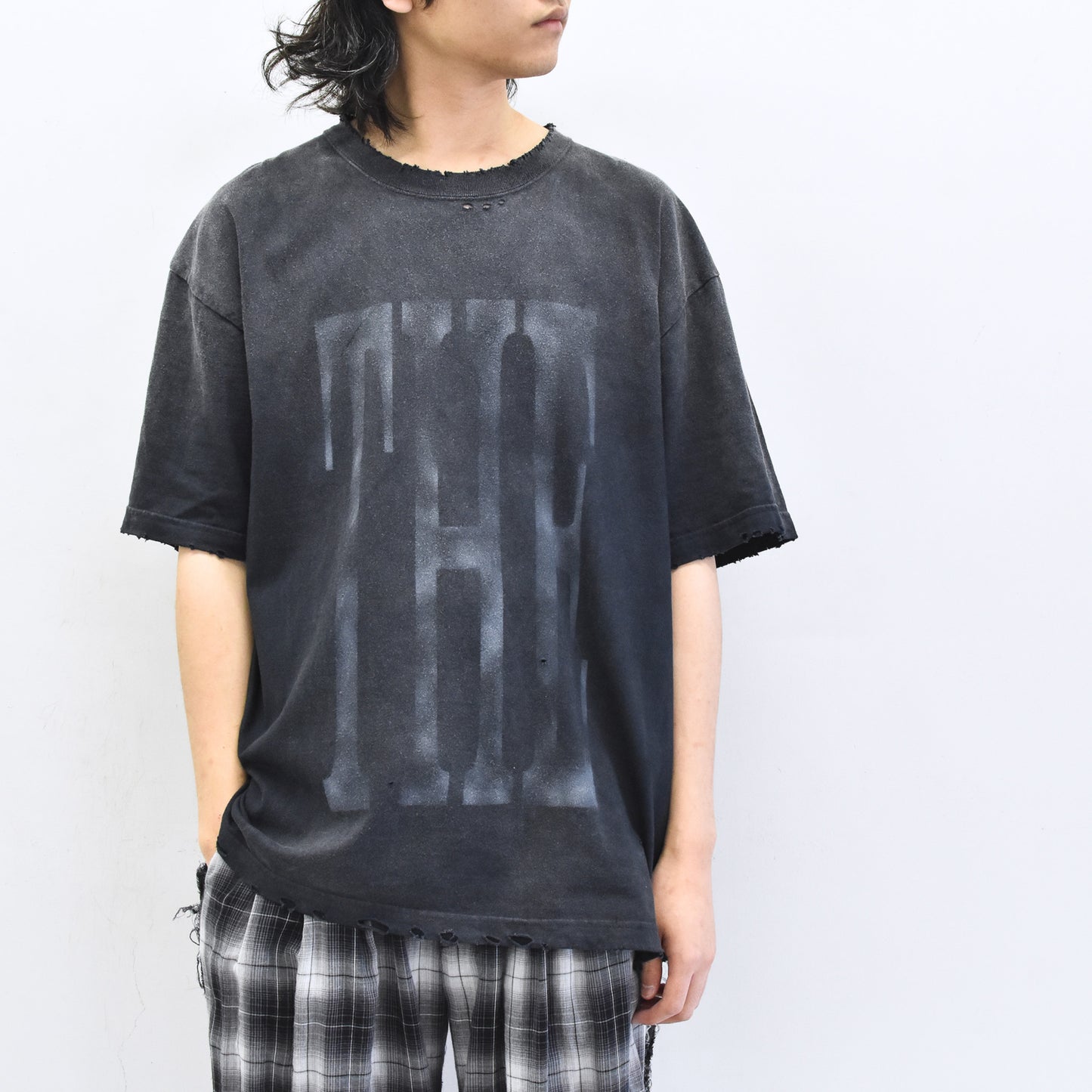 THE JEAN PIERRE / THE tee - FADE BLK